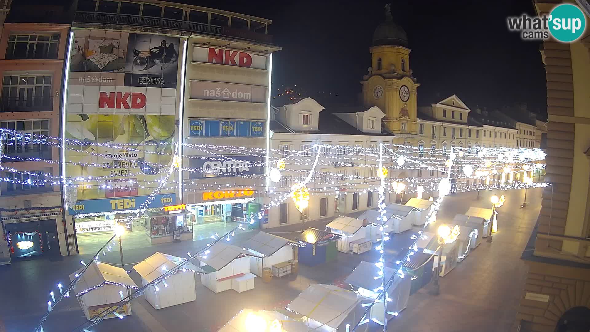 Rijeka – City Tower and Clock