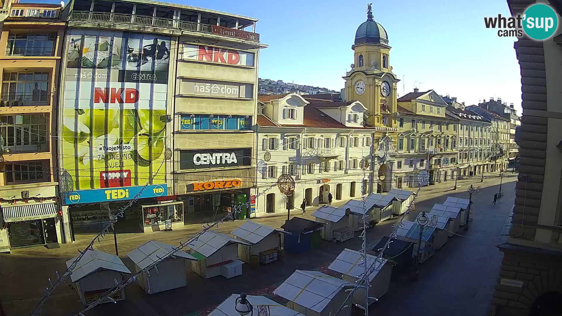 Rijeka – City Tower and Clock