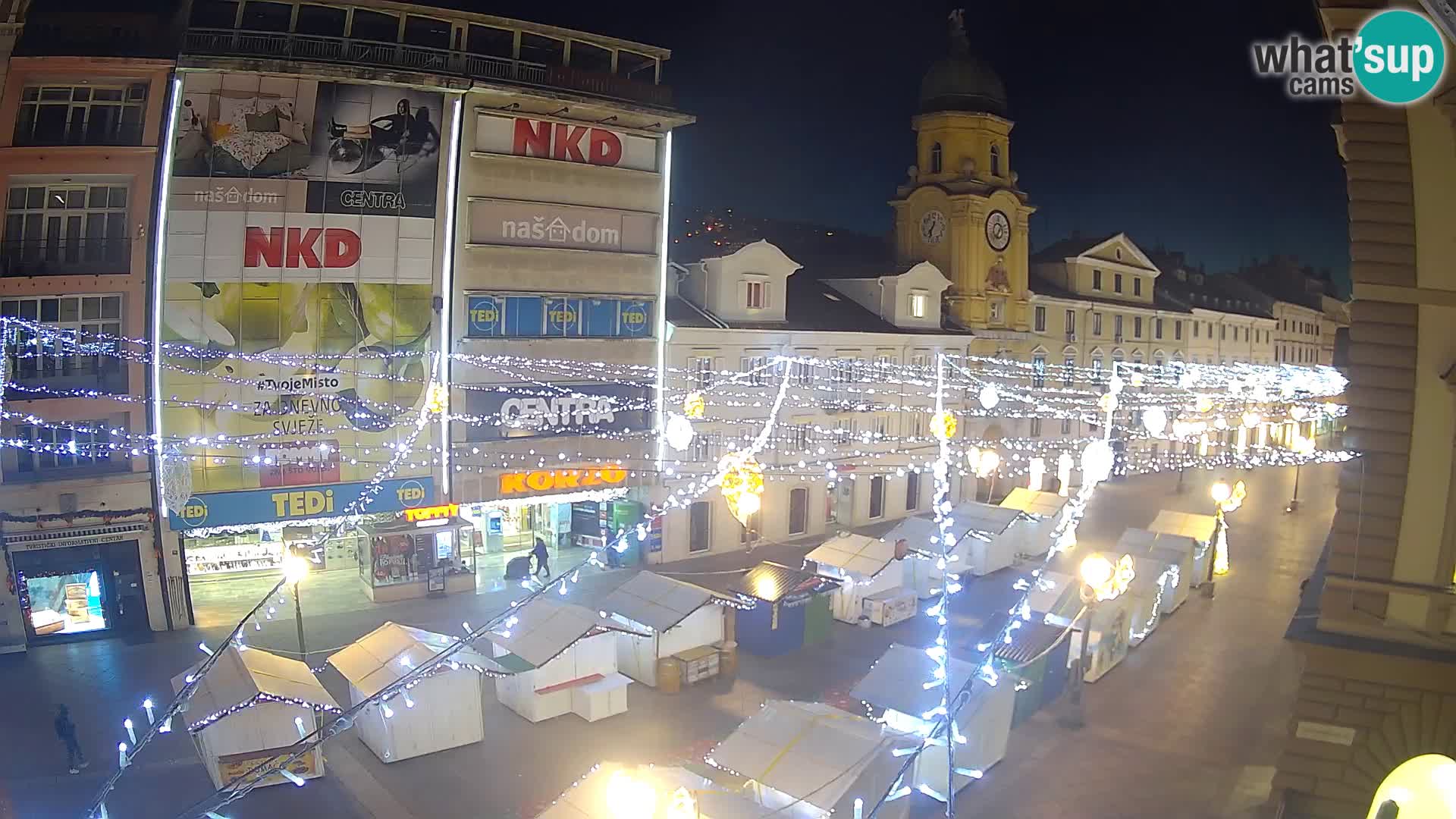 Rijeka – City Tower and Clock