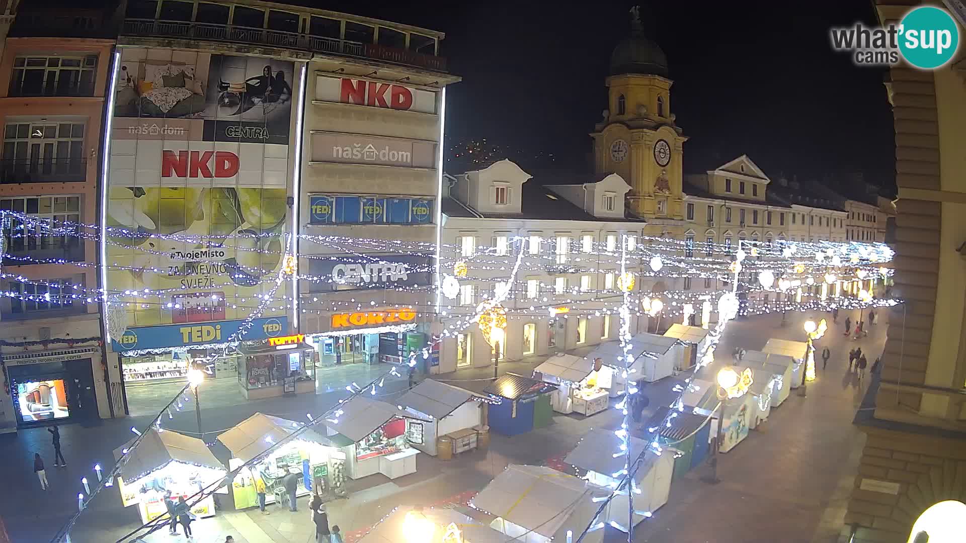 Rijeka – City Tower and Clock