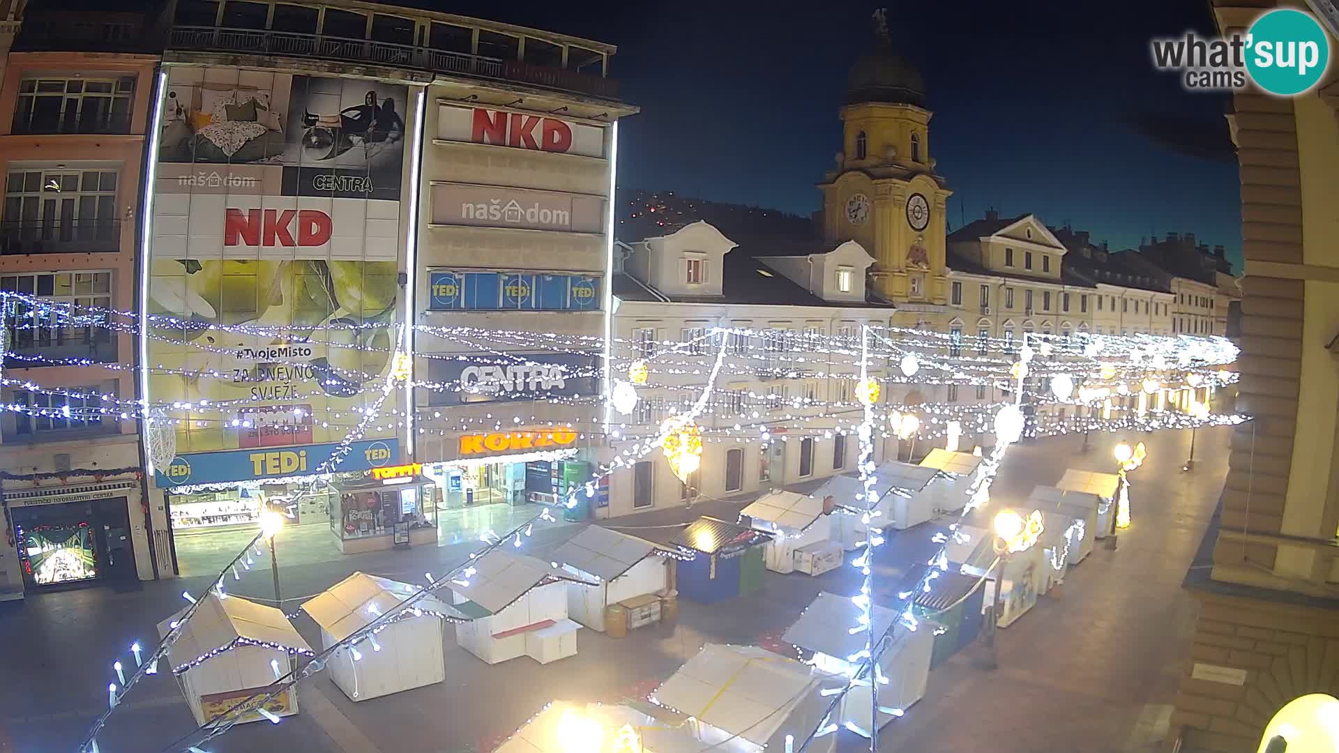 Rijeka – City Tower and Clock