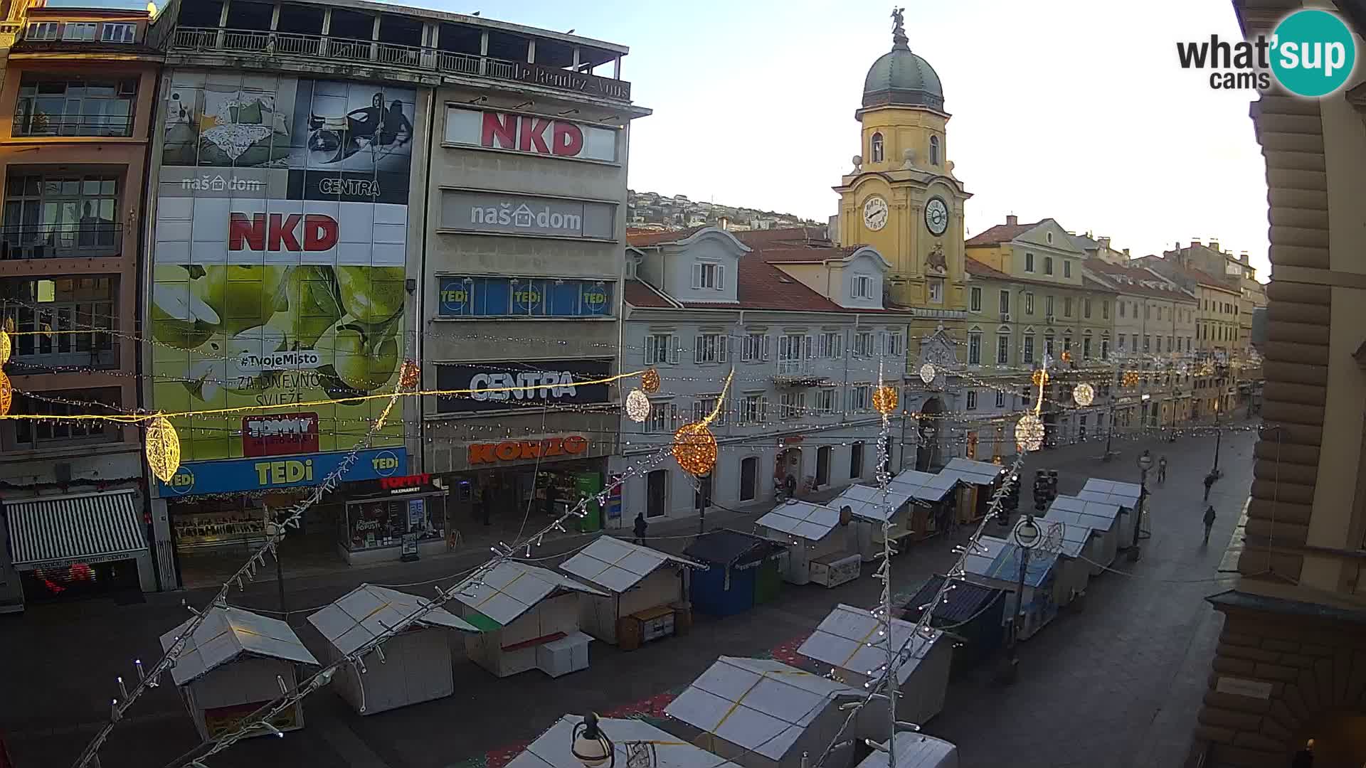 Rijeka – City Tower and Clock