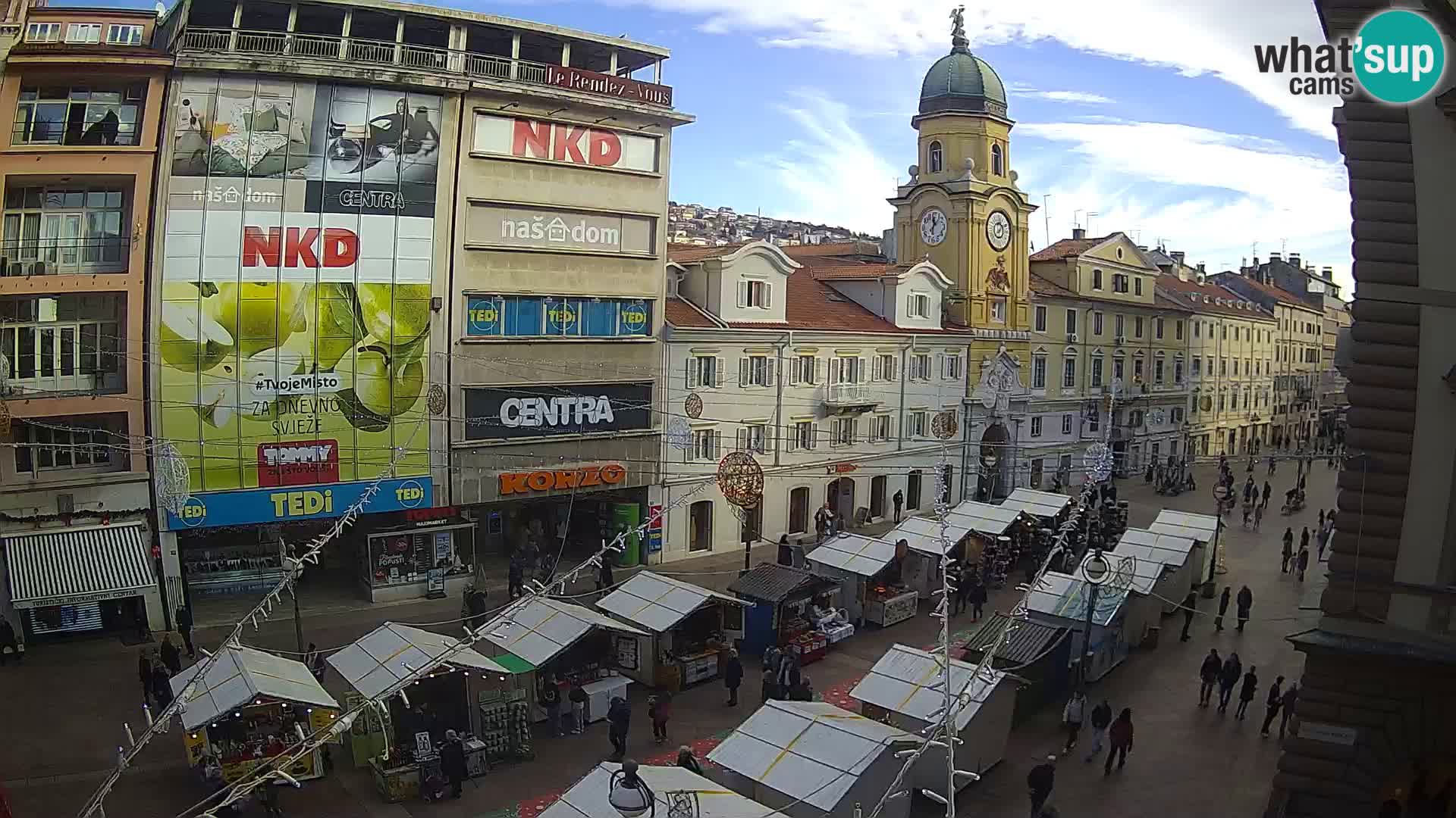 Rijeka – City Tower and Clock