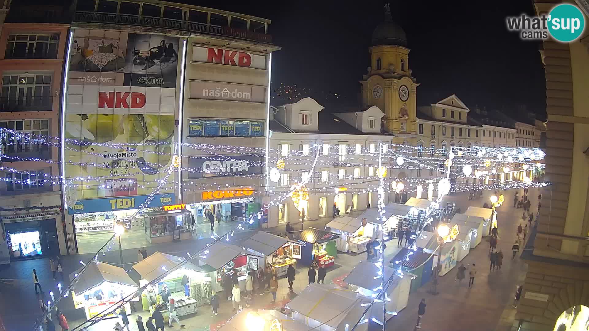 Rijeka – City Tower and Clock