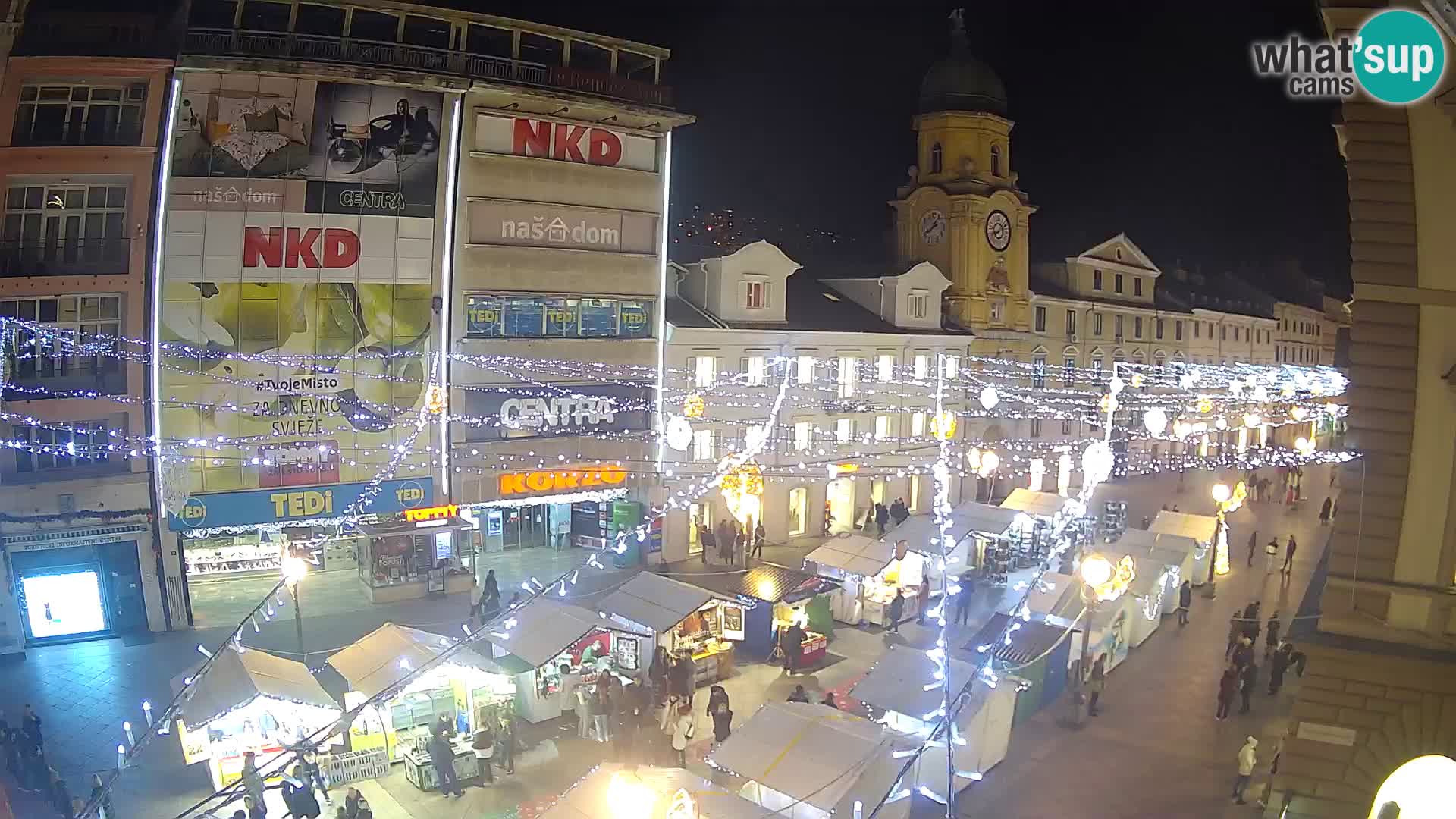 Rijeka – City Tower and Clock