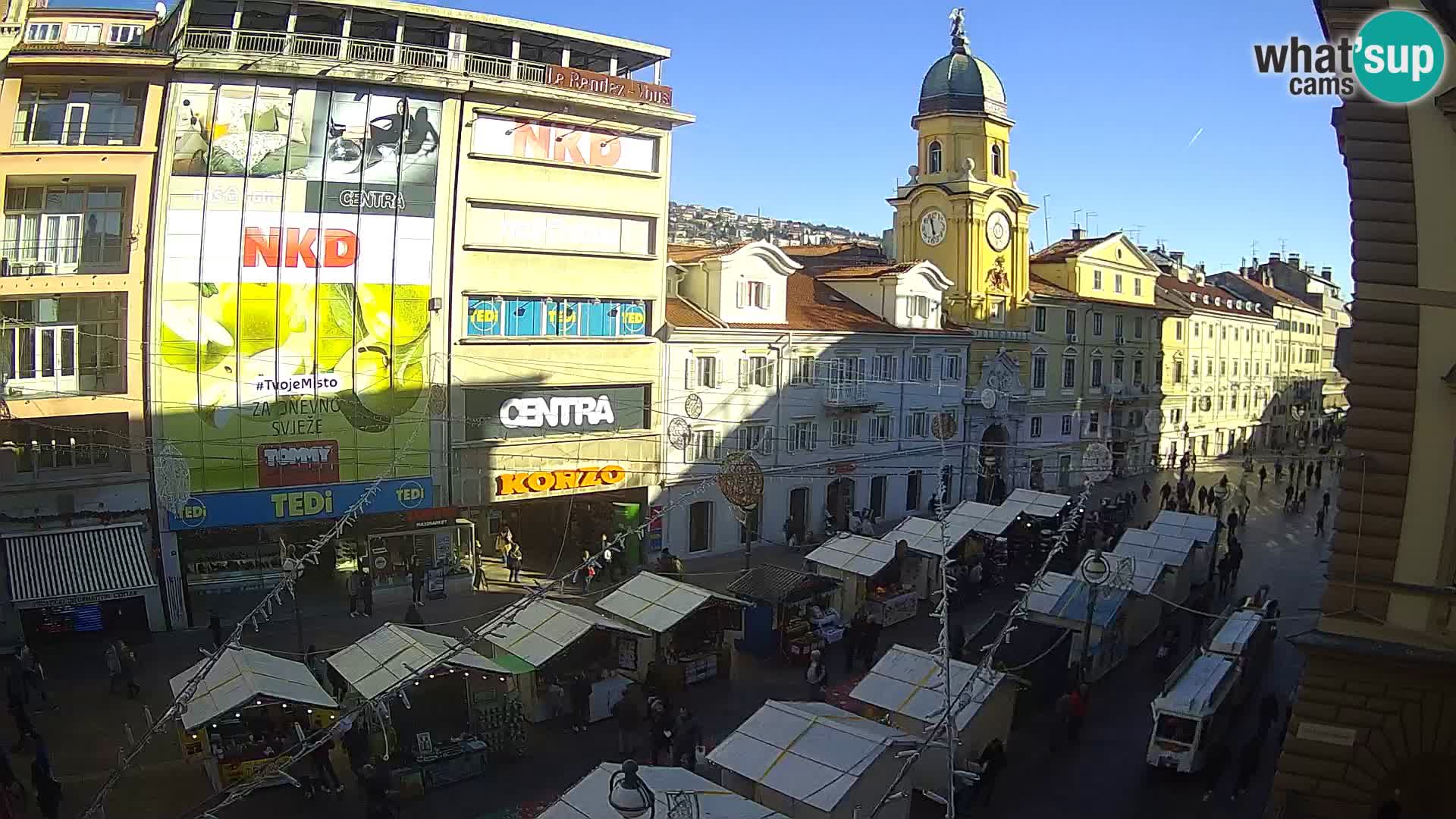 Rijeka – City Tower and Clock