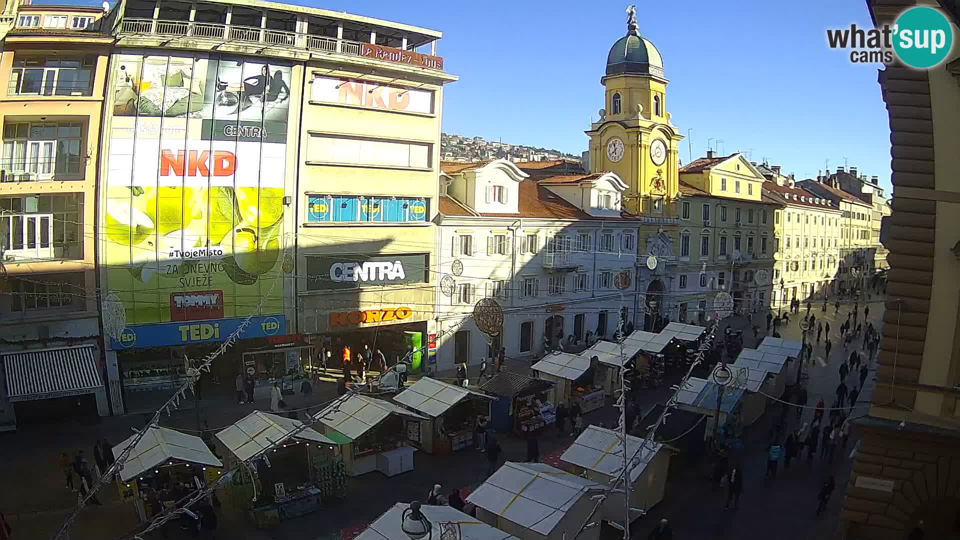 Rijeka – City Tower and Clock