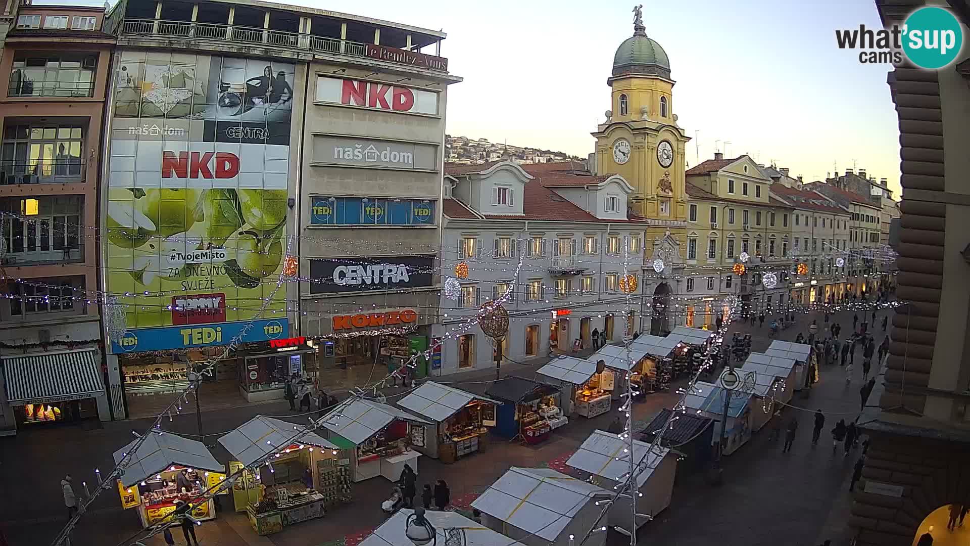 Rijeka – City Tower and Clock