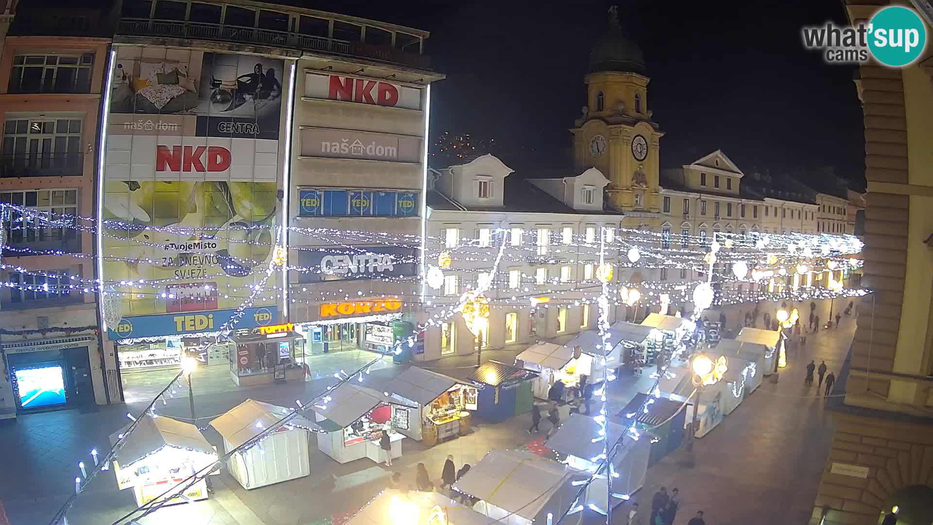 Rijeka – City Tower and Clock