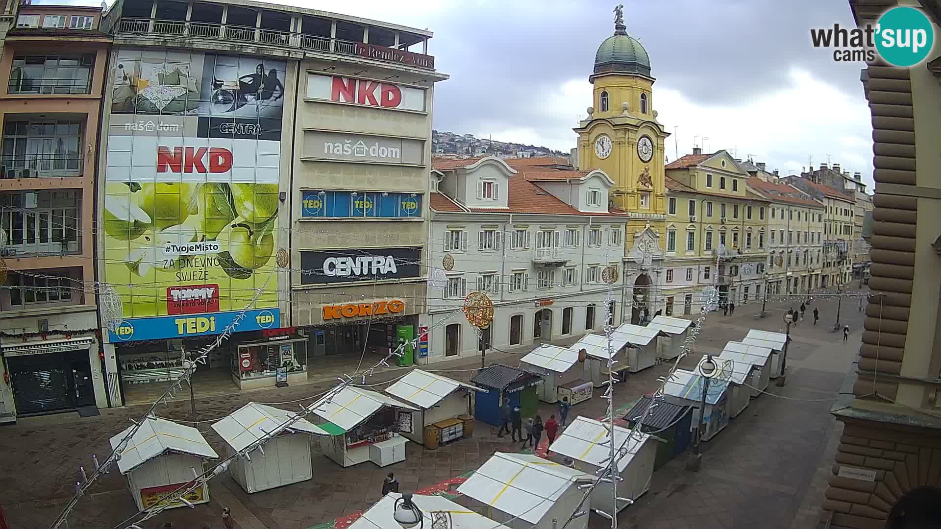 Rijeka – City Tower and Clock