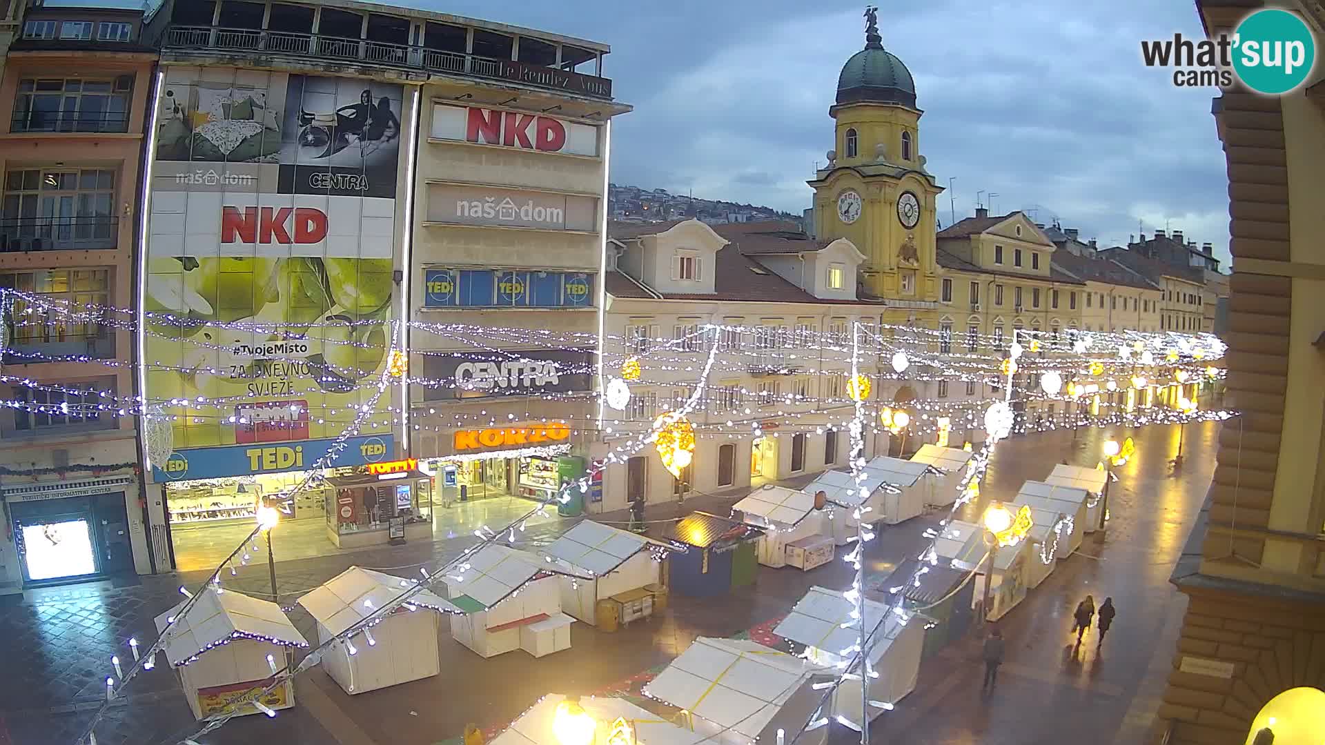 Rijeka – City Tower and Clock