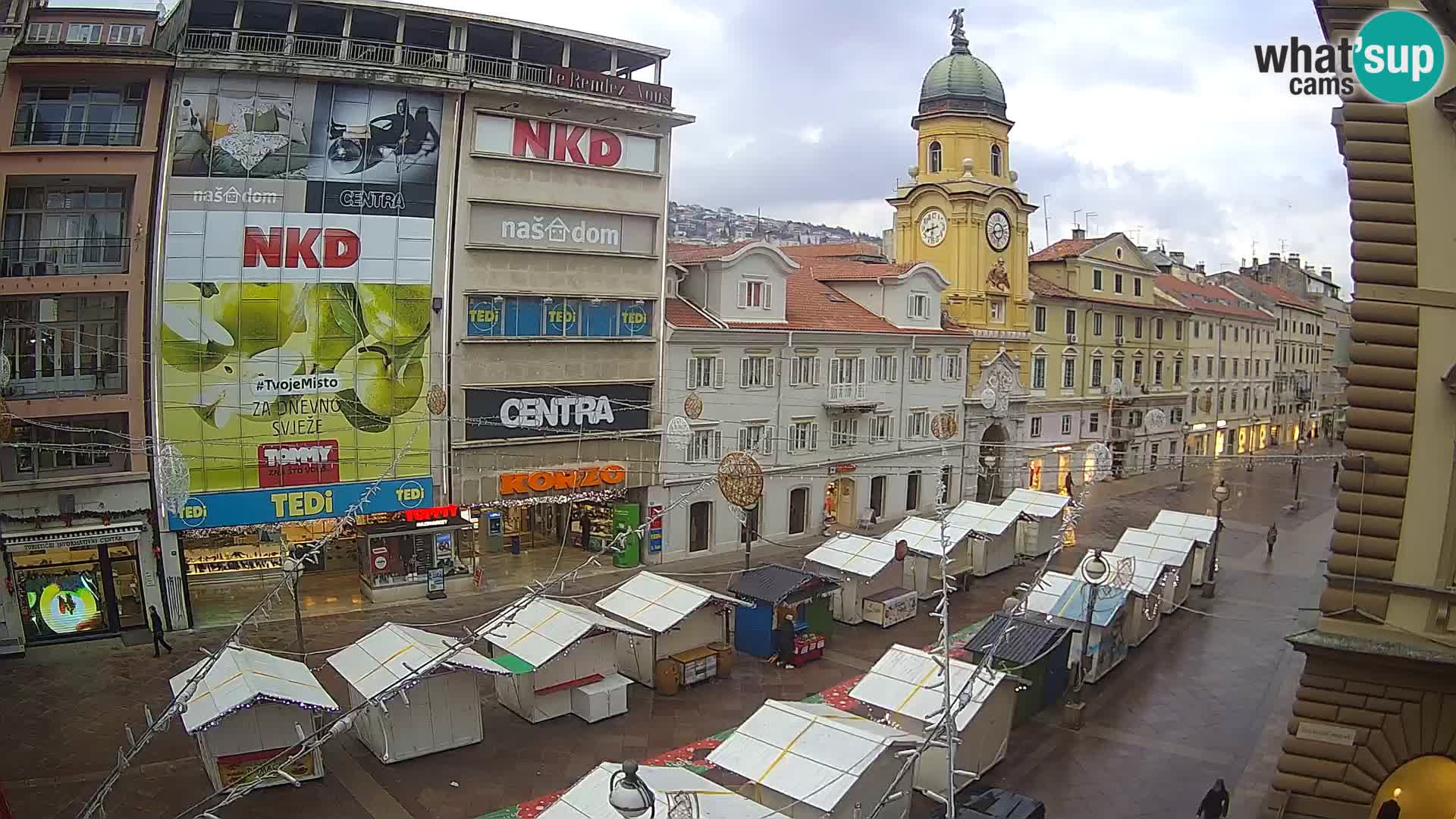 Rijeka – City Tower and Clock