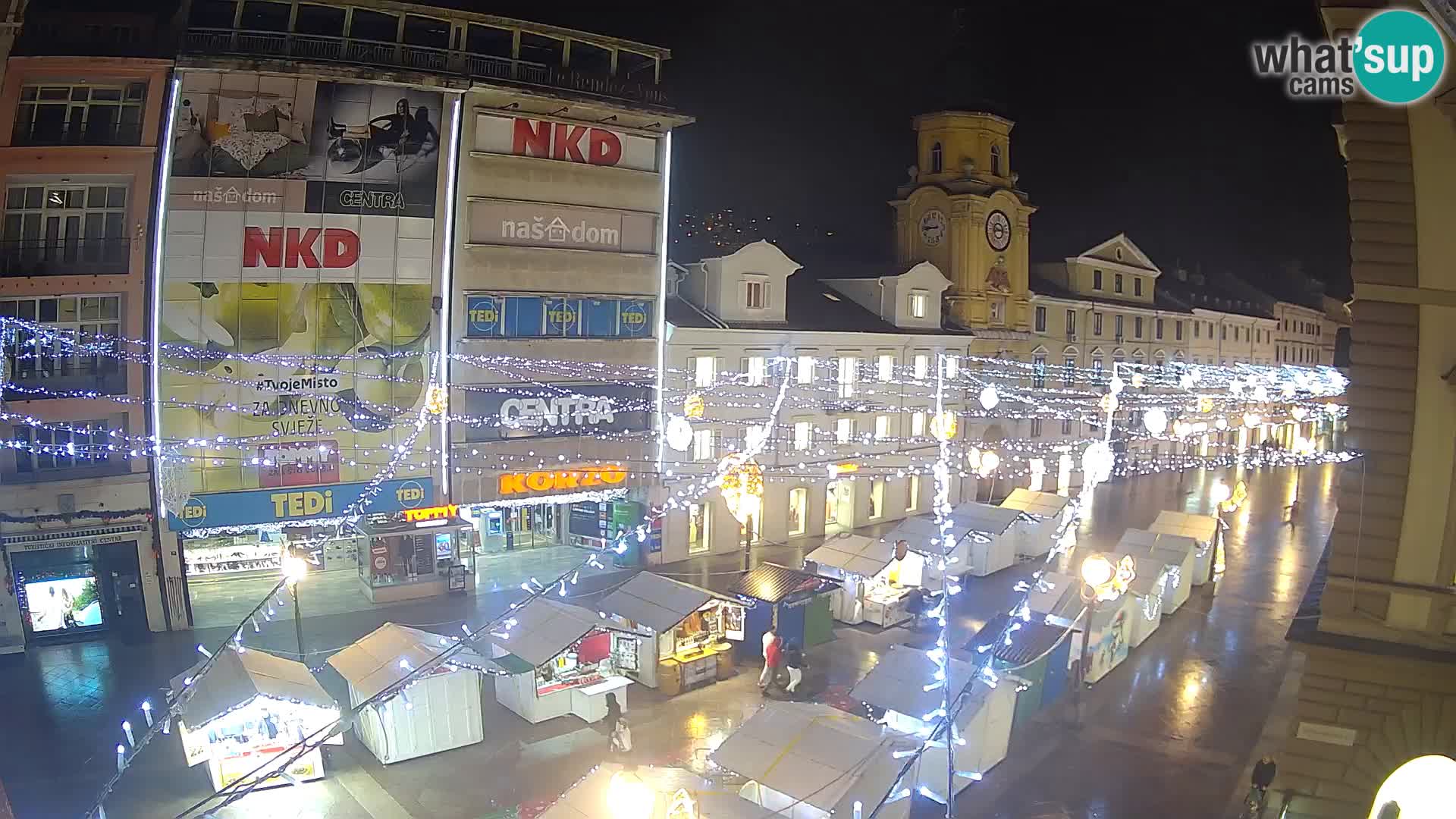 Rijeka – City Tower and Clock