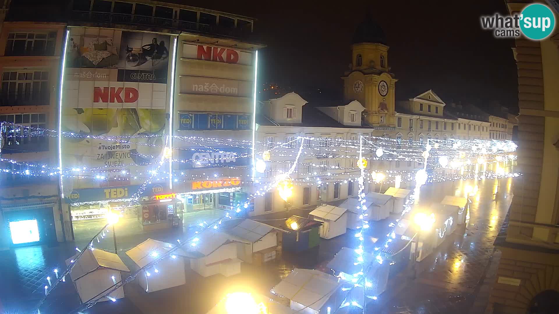 Rijeka – City Tower and Clock