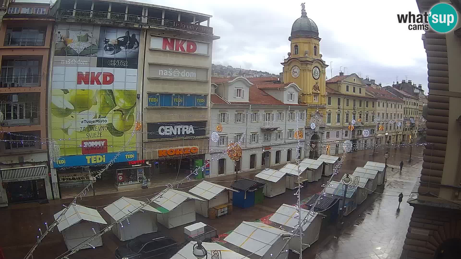 Rijeka – City Tower and Clock