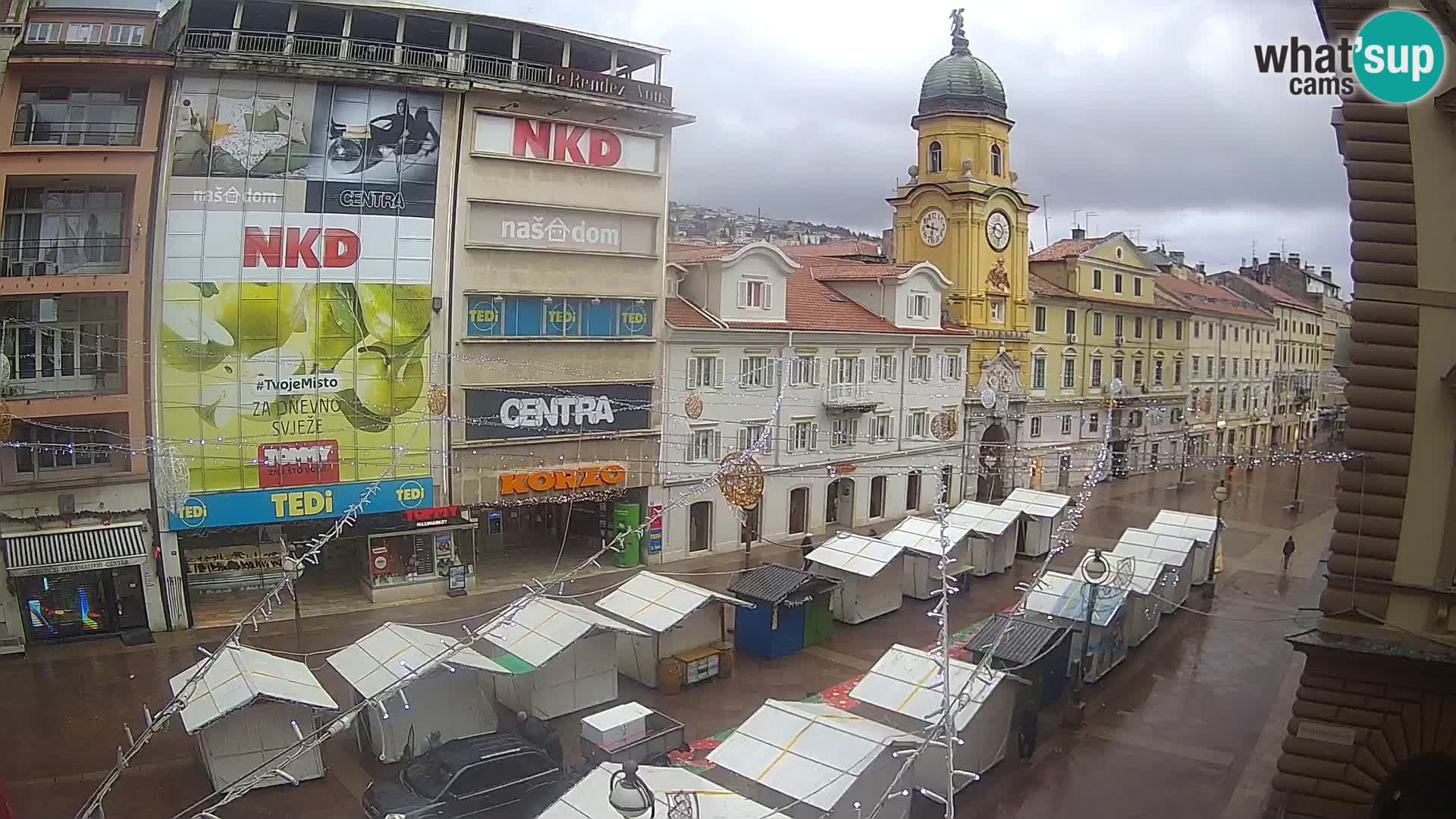 Rijeka – City Tower and Clock