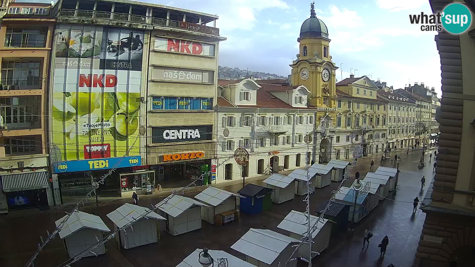 Rijeka – City Tower and Clock