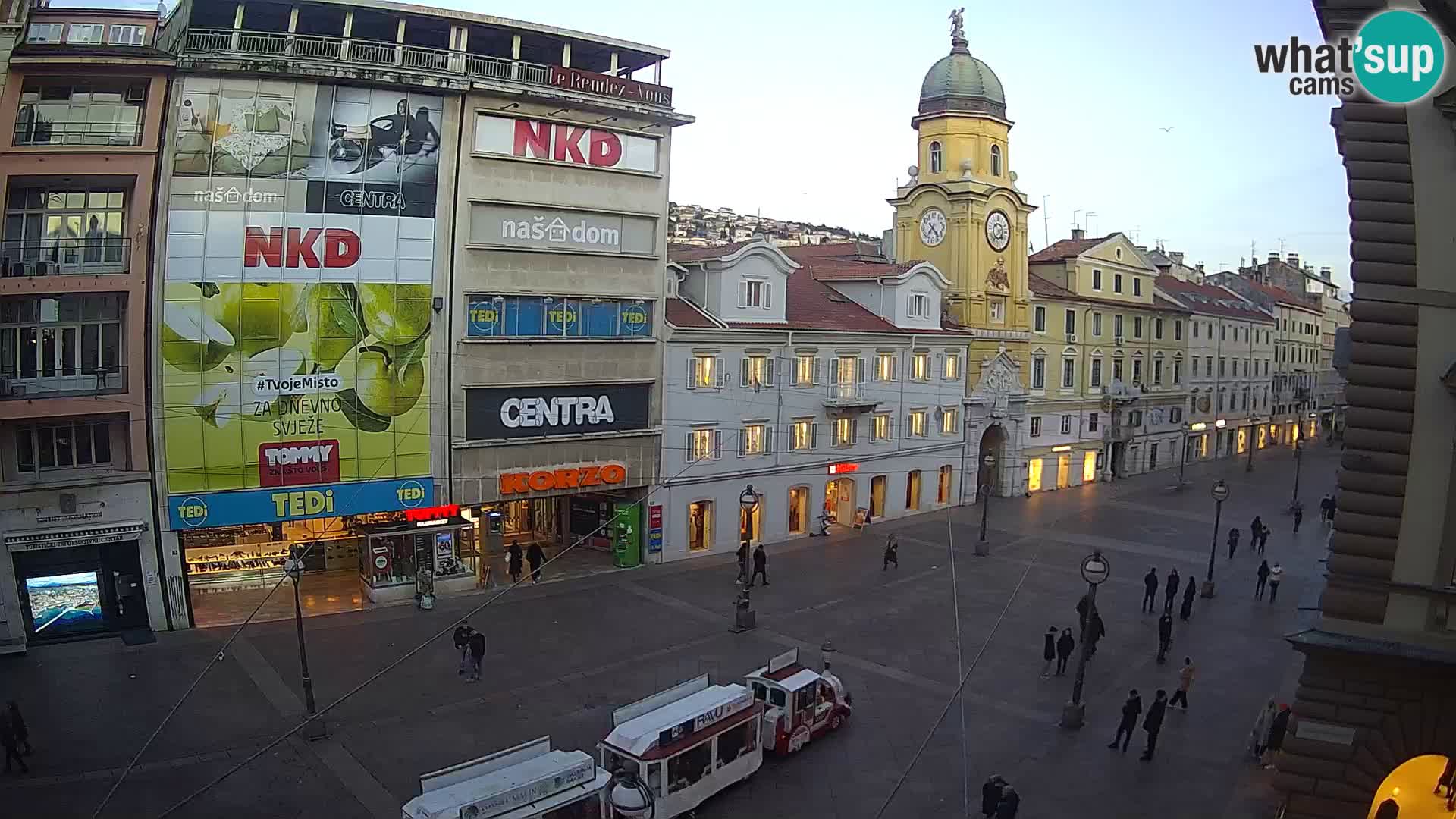 Rijeka – City Tower and Clock