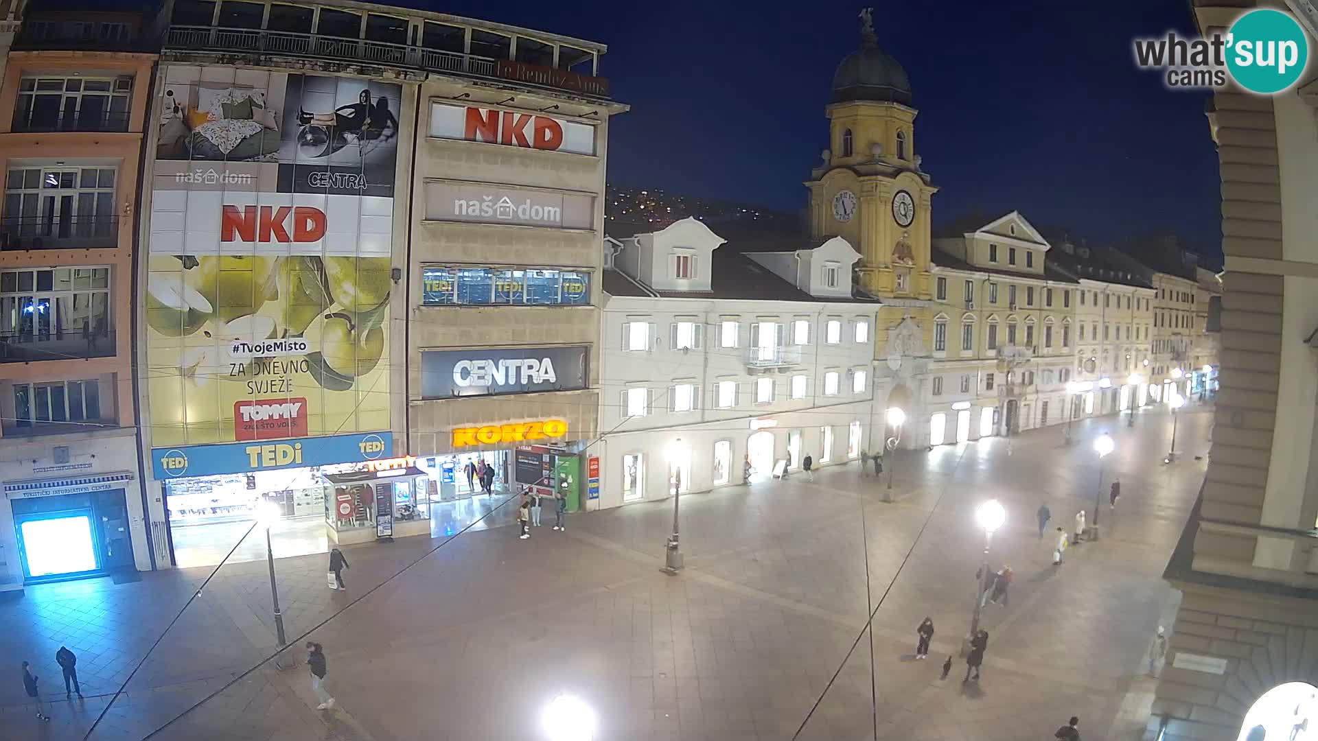 Rijeka – City Tower and Clock