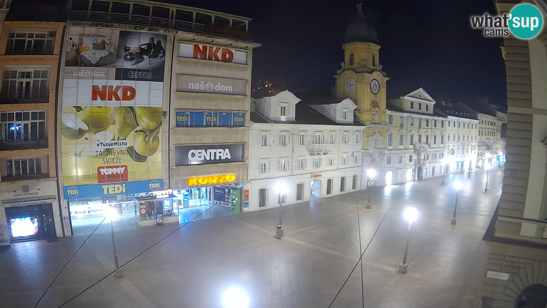 Rijeka – City Tower and Clock