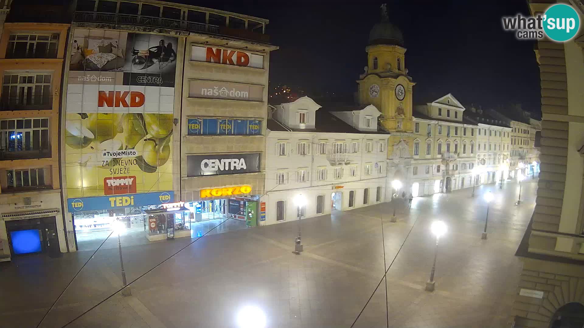 Rijeka – City Tower and Clock