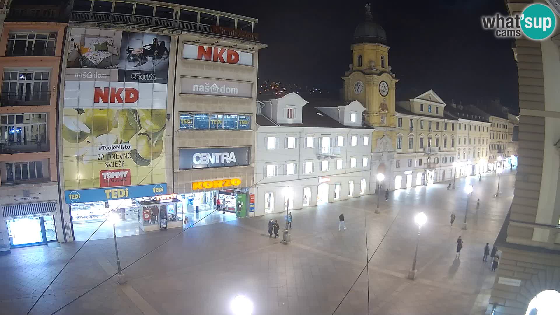 Rijeka – City Tower and Clock