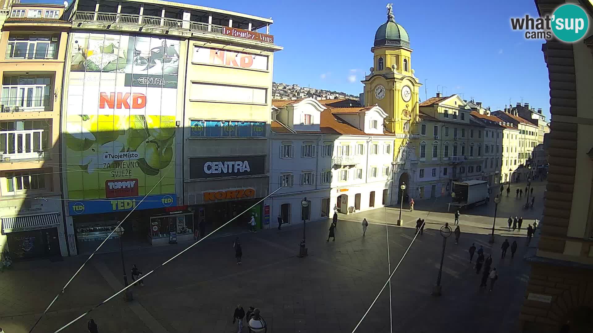 Rijeka – City Tower and Clock