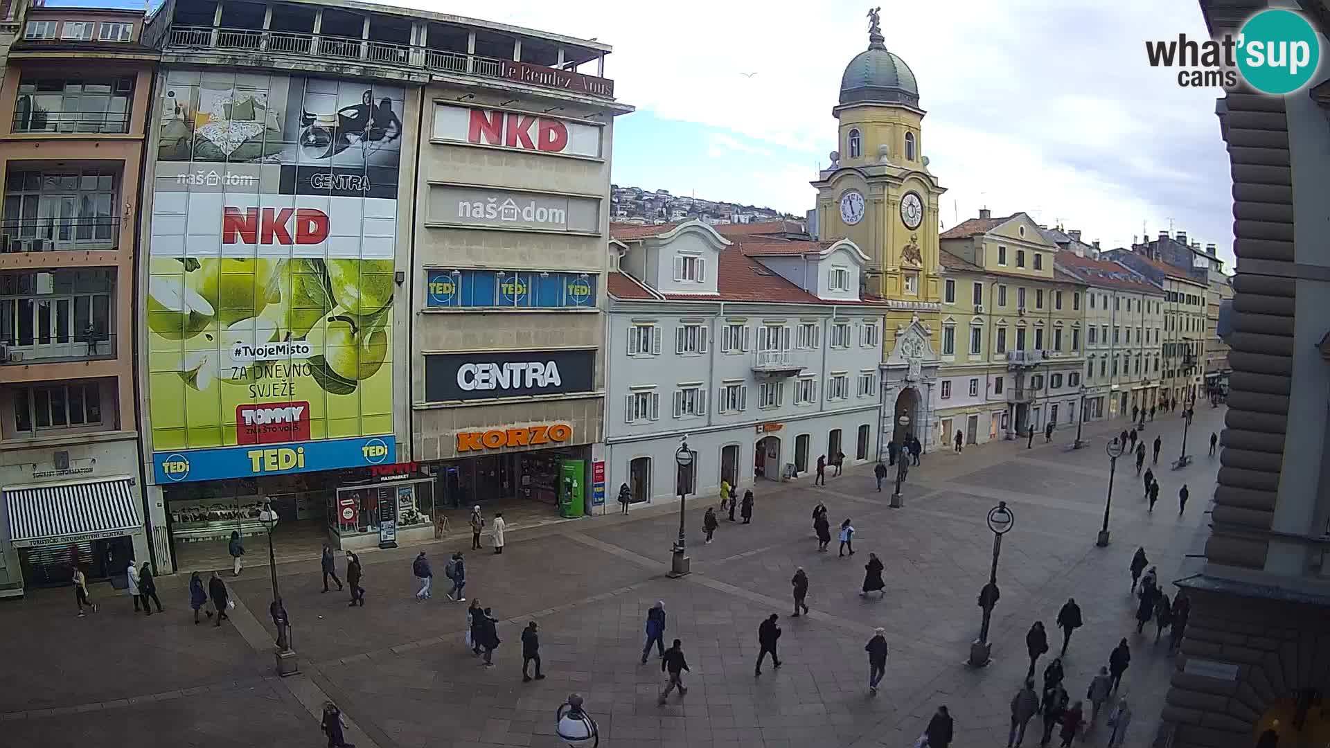 Rijeka – City Tower and Clock