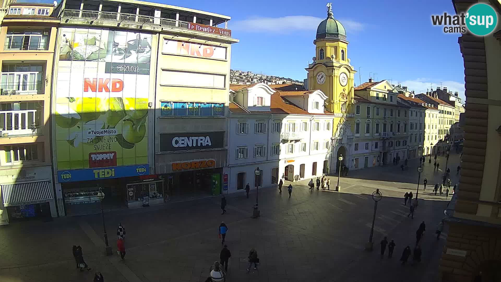 Rijeka – City Tower and Clock