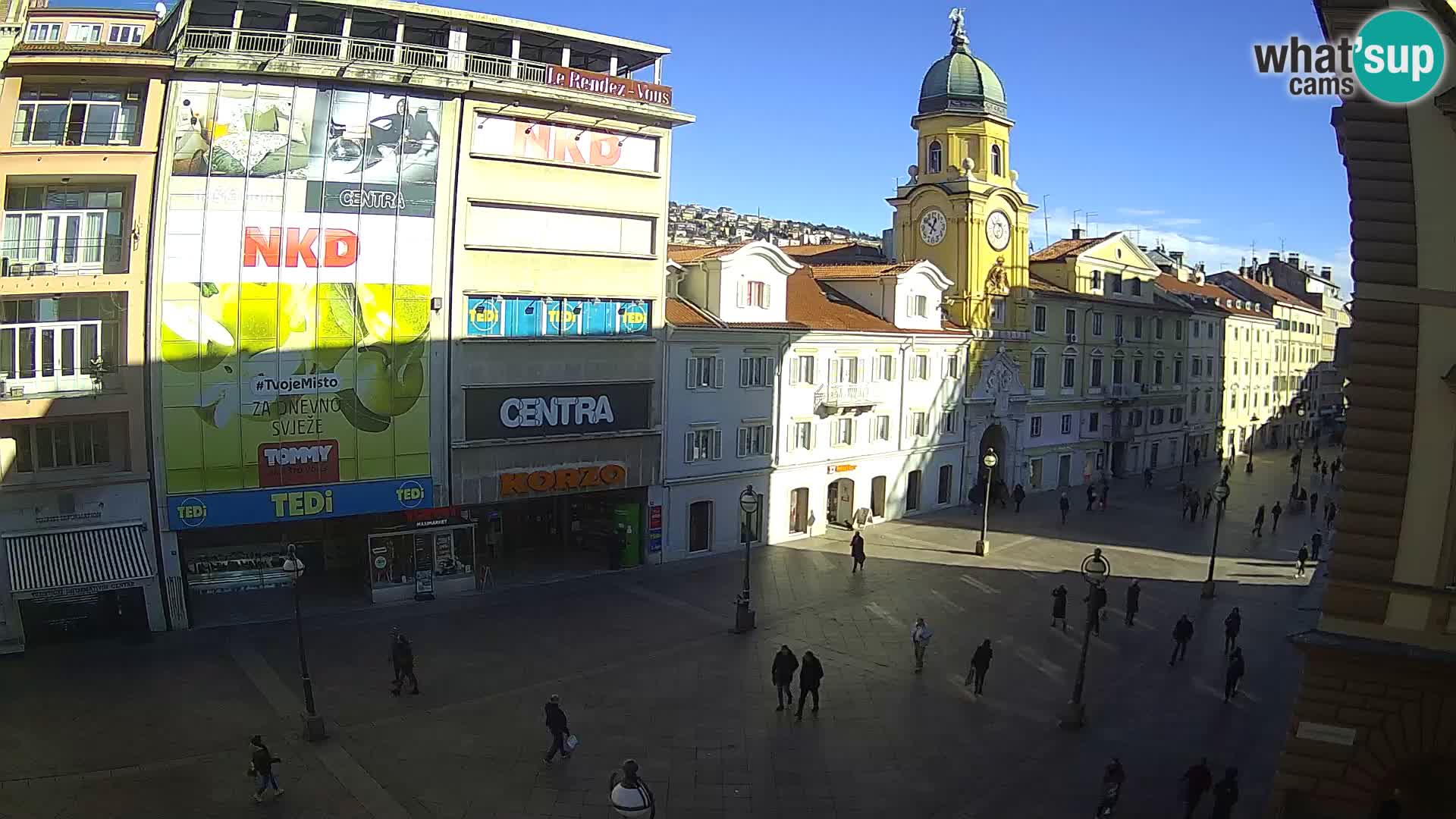 Rijeka – City Tower and Clock