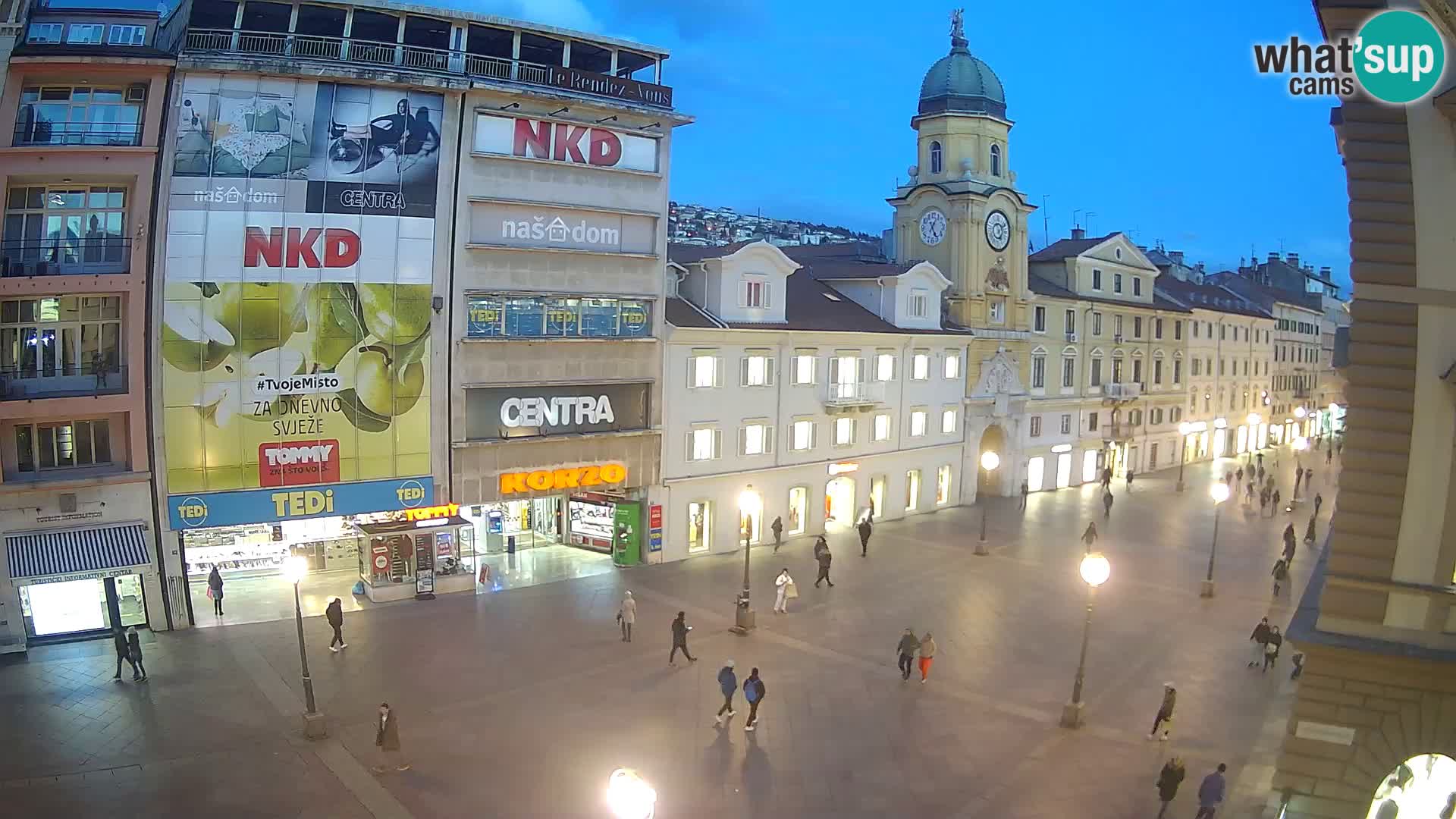 Rijeka – City Tower and Clock