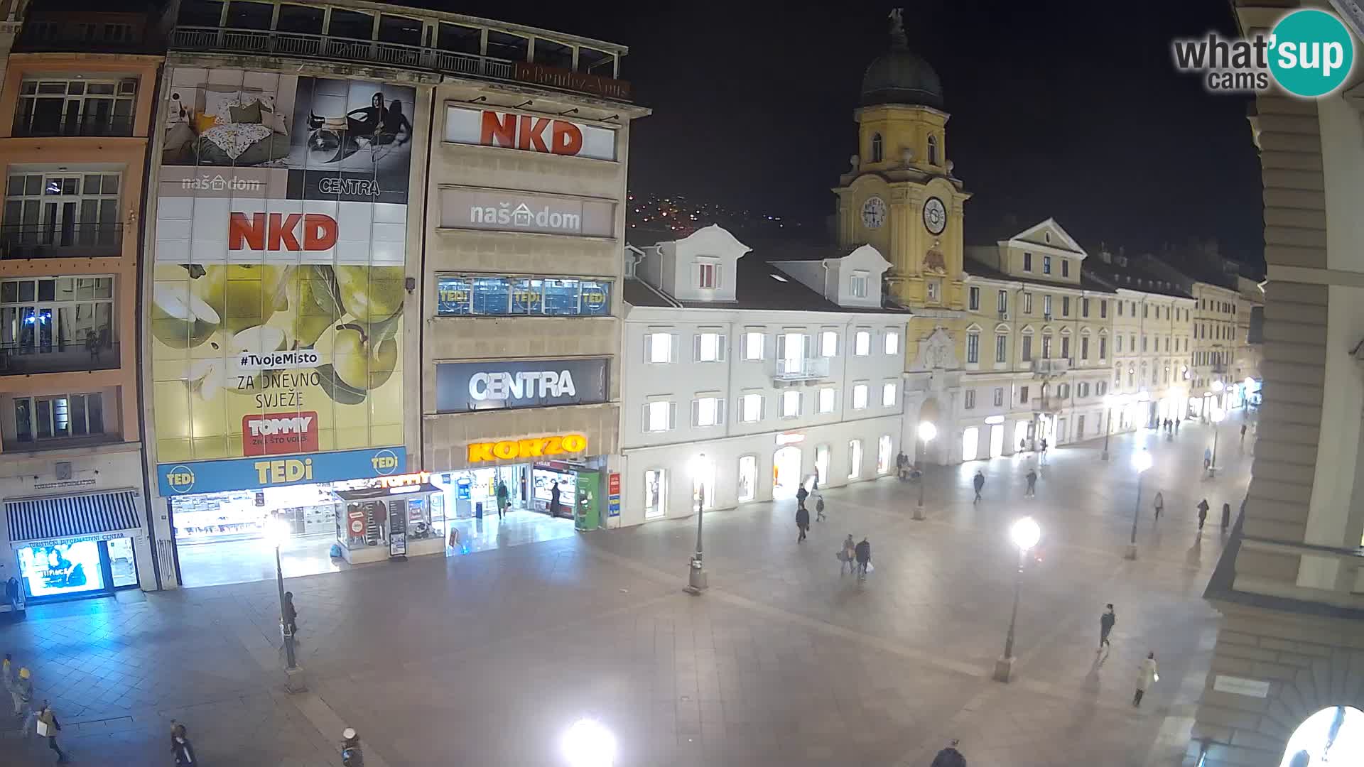 Rijeka – City Tower and Clock