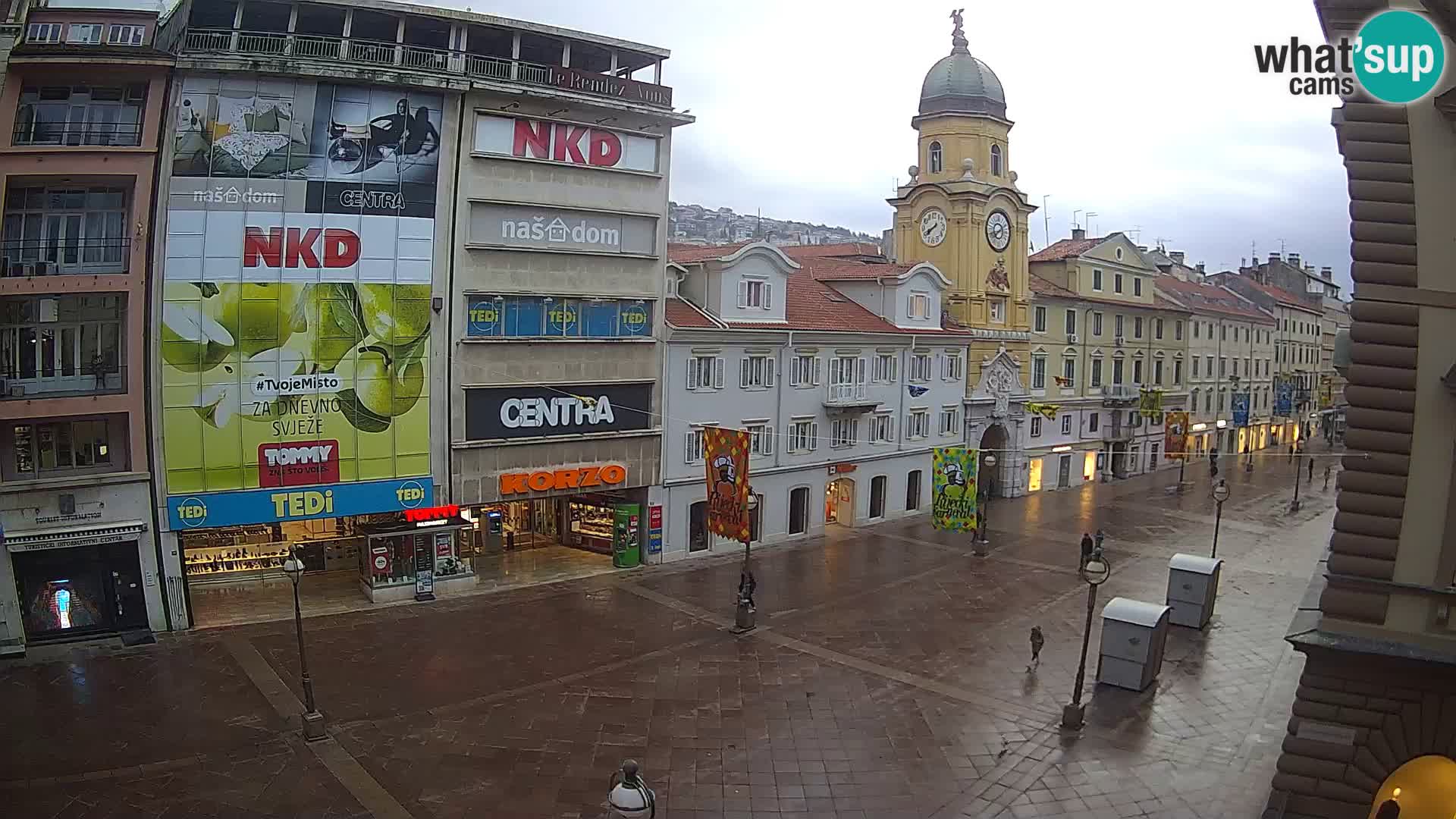 Rijeka – City Tower and Clock