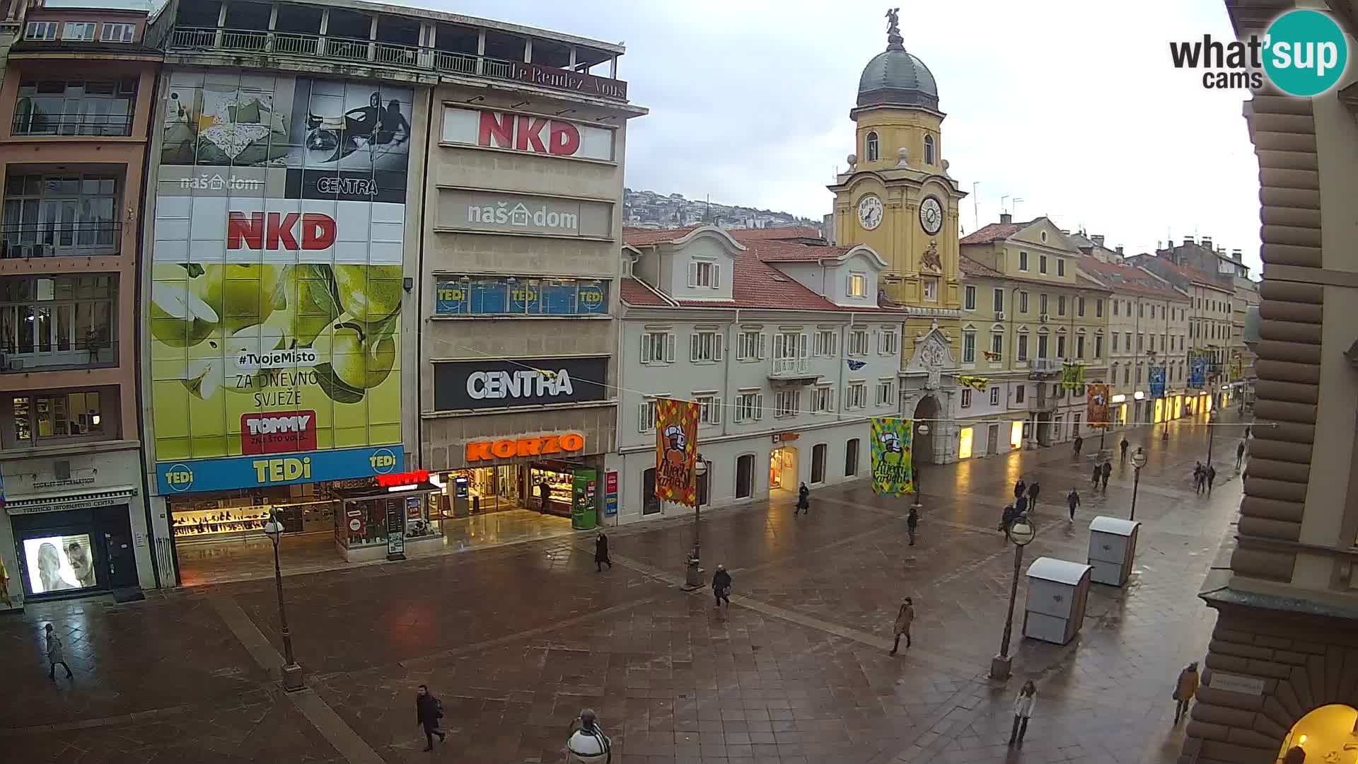 Rijeka – City Tower and Clock