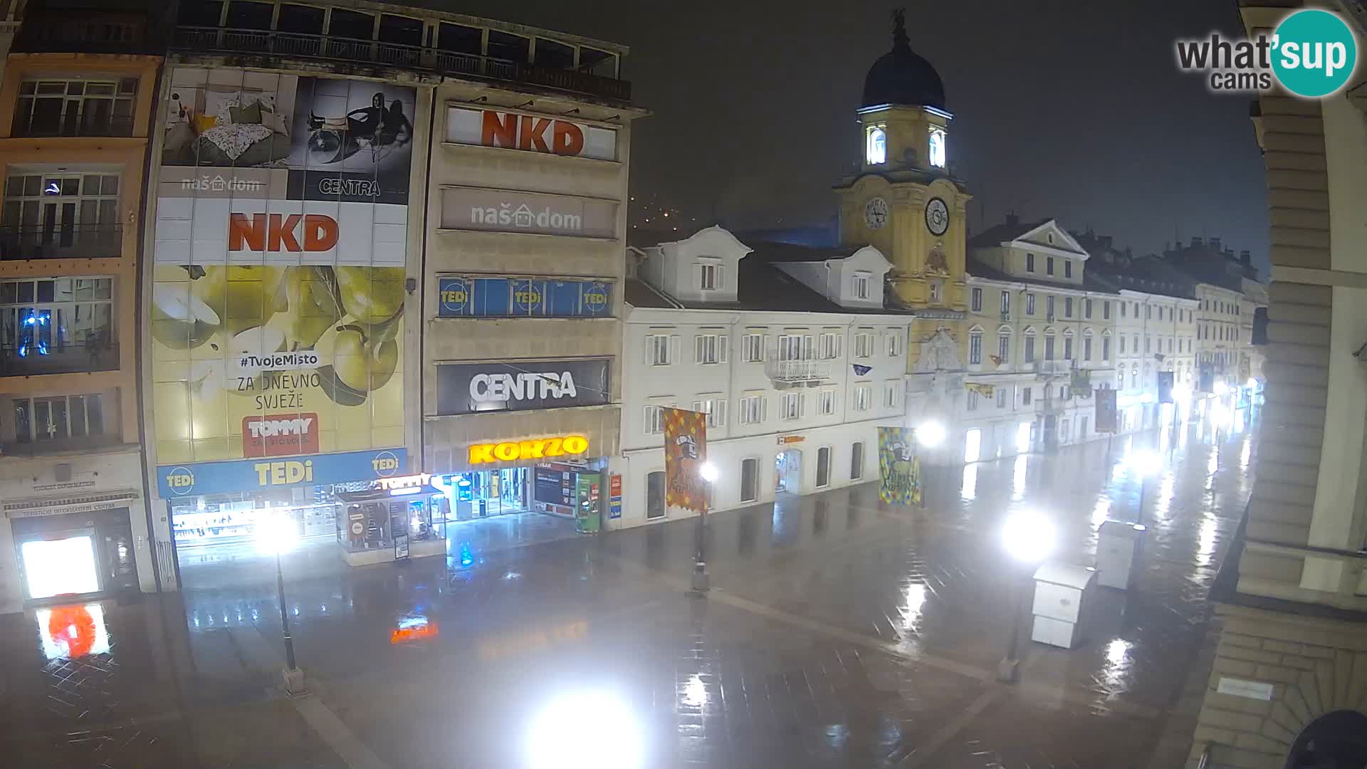 Rijeka – City Tower and Clock