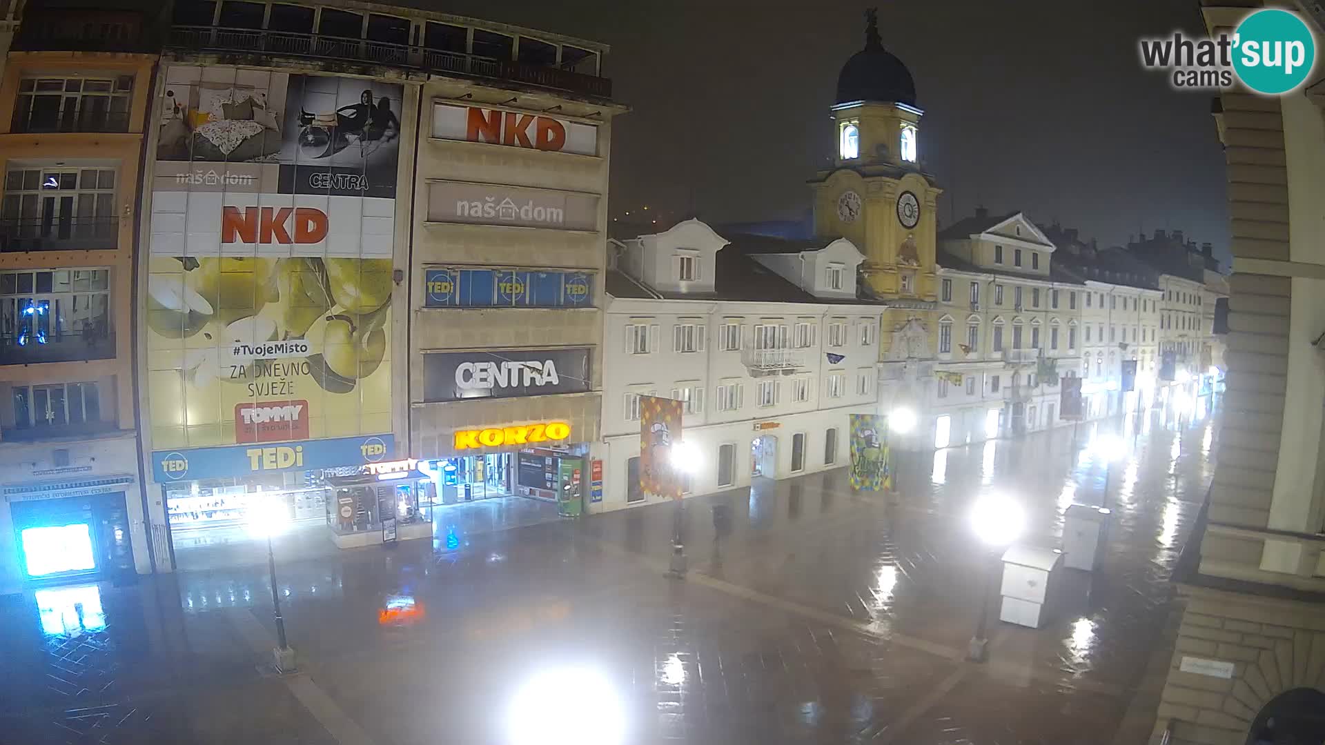 Rijeka – City Tower and Clock