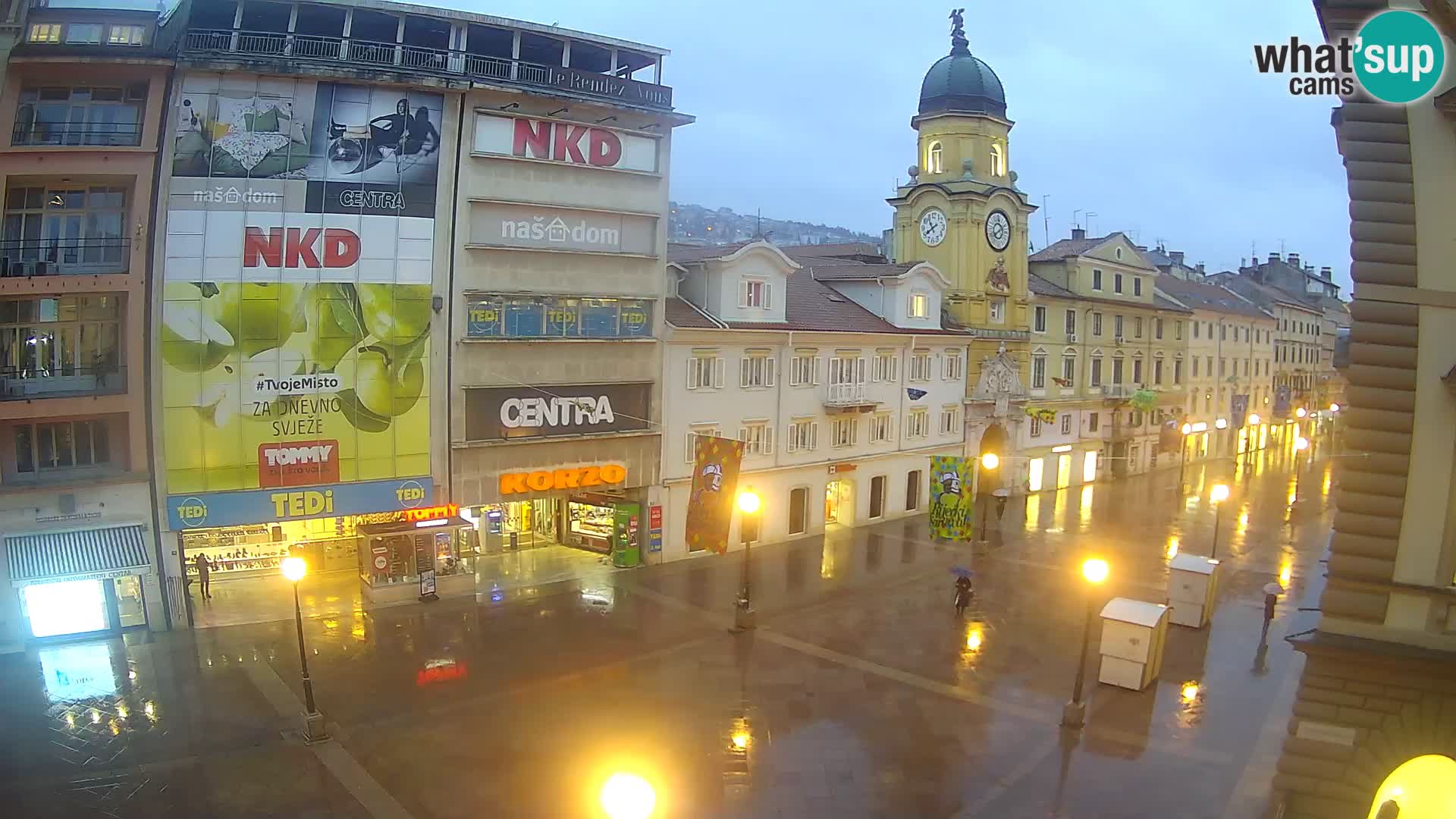 Rijeka – City Tower and Clock