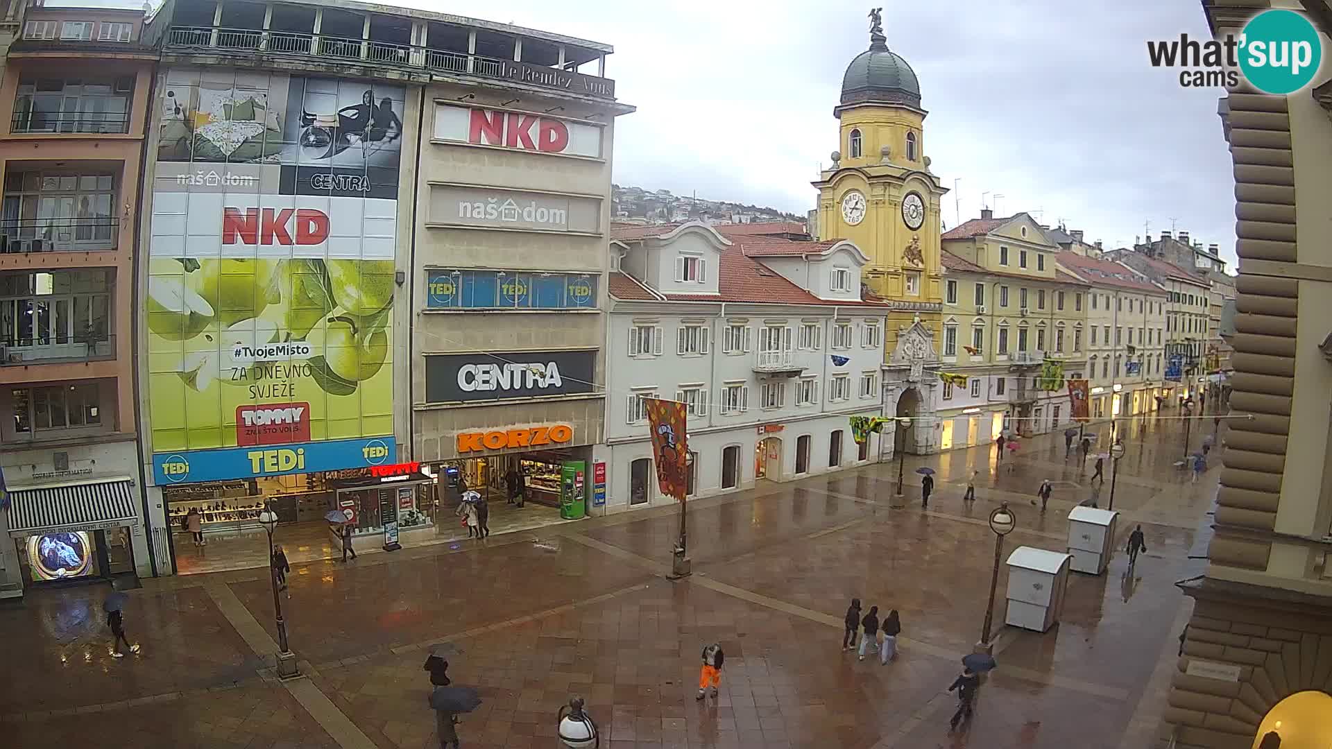 Rijeka – City Tower and Clock