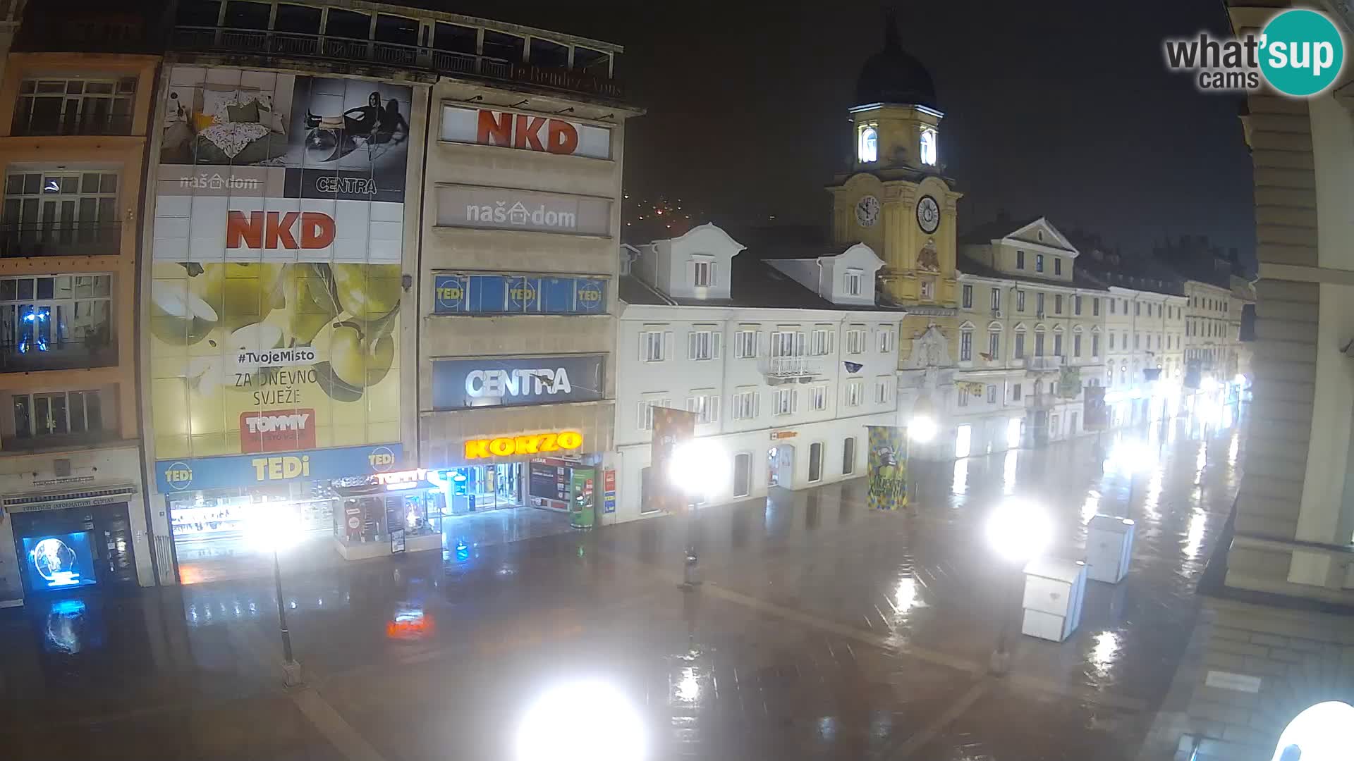 Rijeka – City Tower and Clock