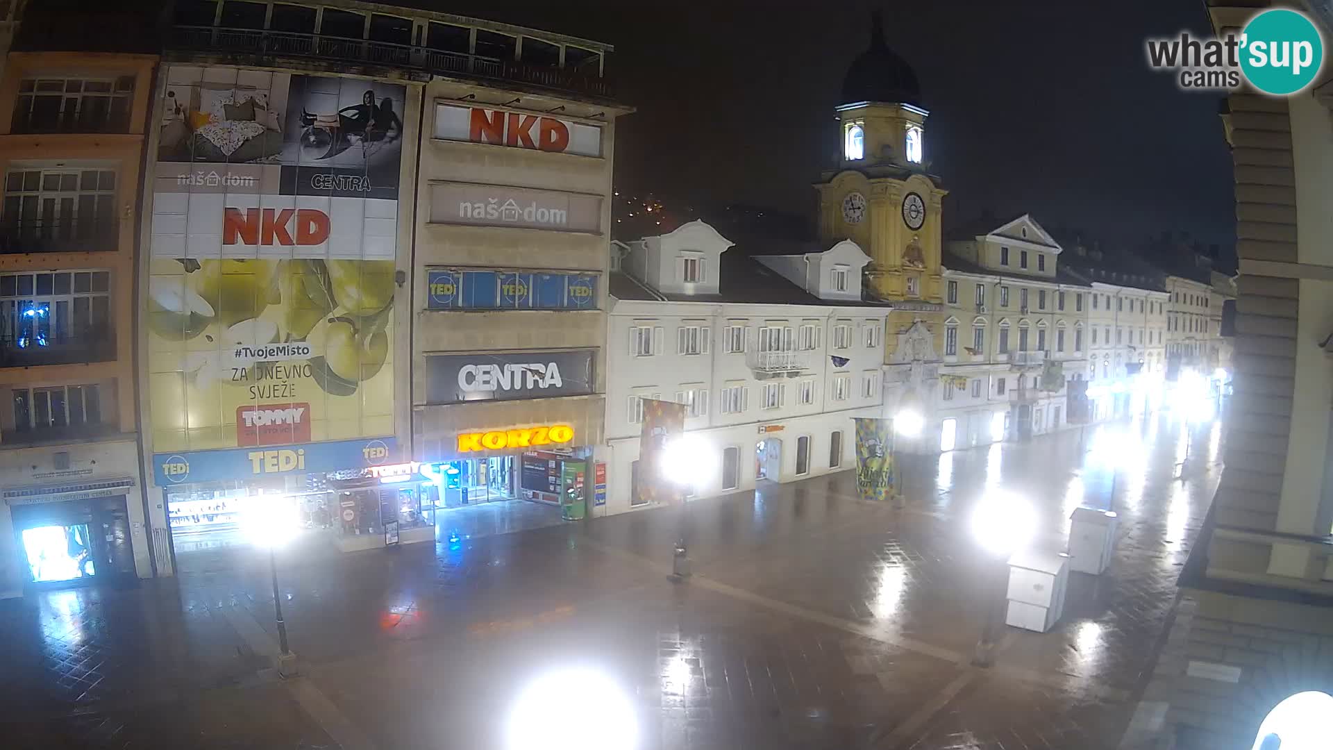 Rijeka – City Tower and Clock