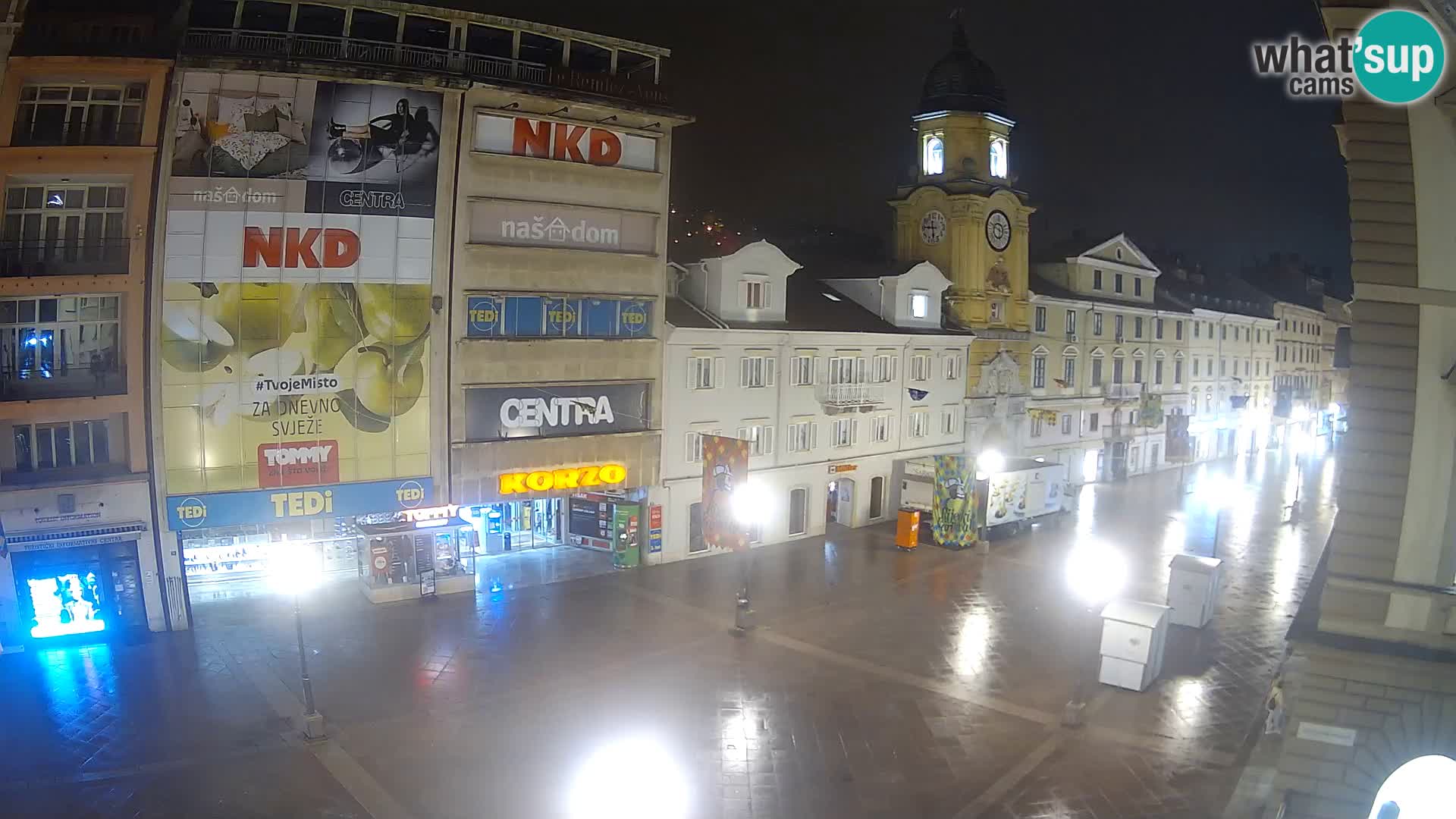 Rijeka – City Tower and Clock