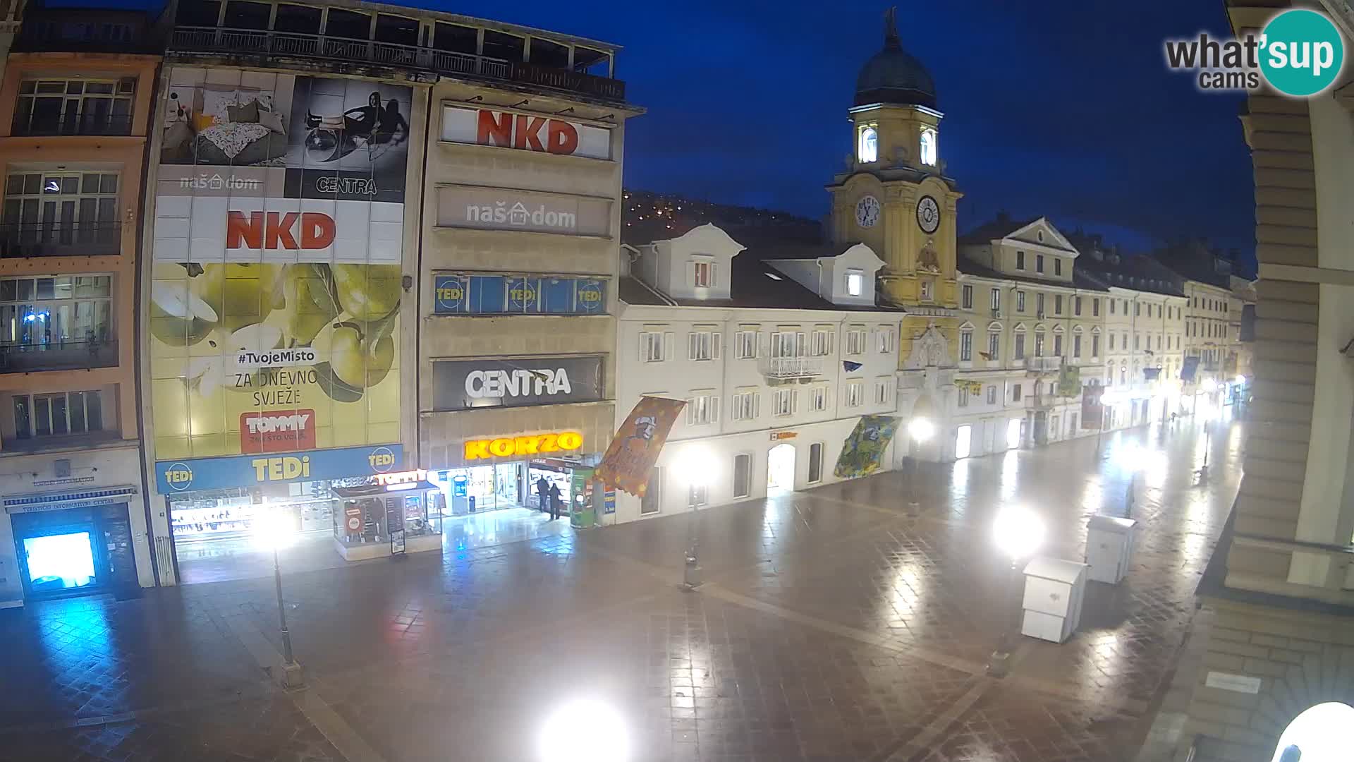 Rijeka – City Tower and Clock