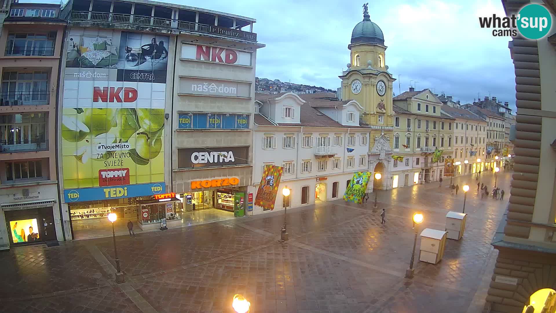 Rijeka – City Tower and Clock