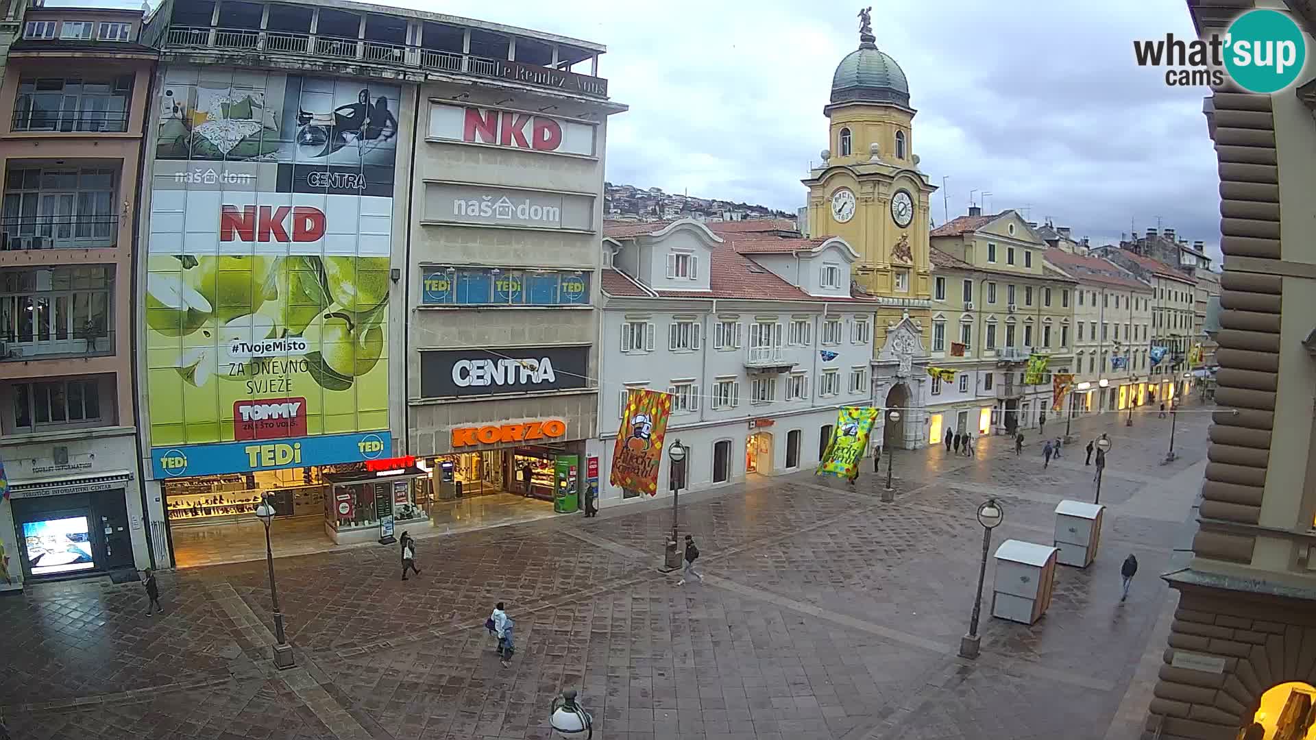 Rijeka – City Tower and Clock