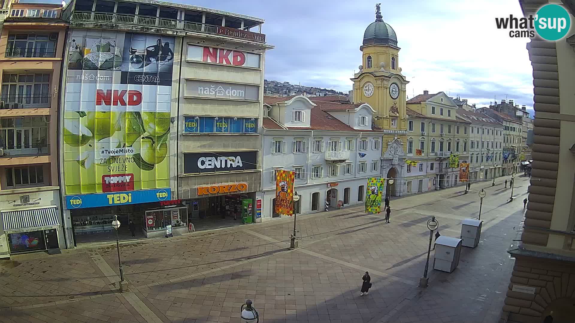 Rijeka – City Tower and Clock