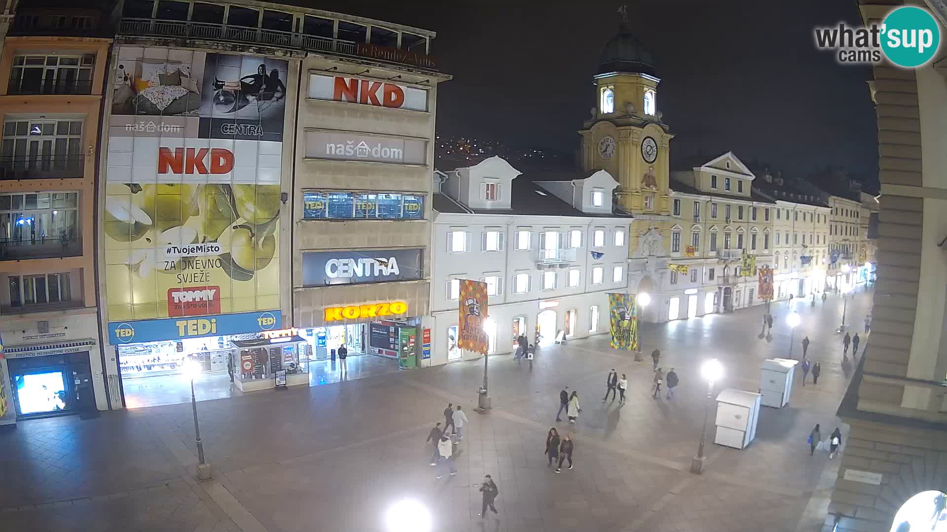 Rijeka – City Tower and Clock