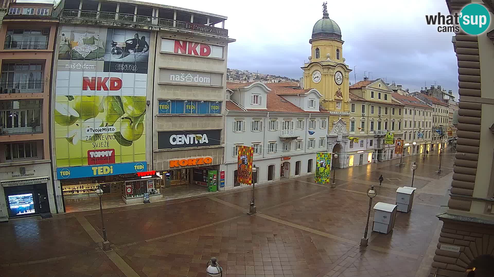 Rijeka – City Tower and Clock