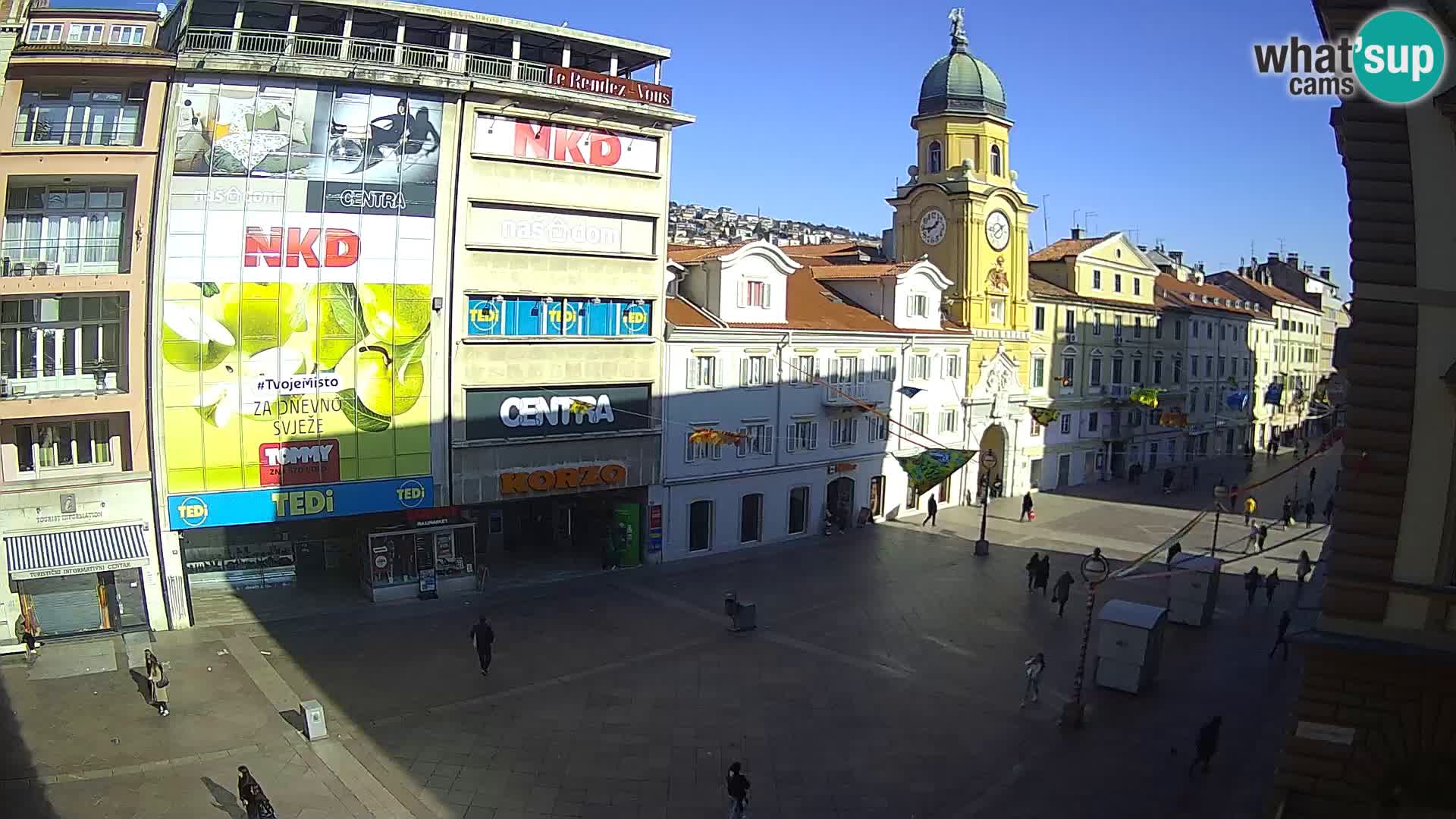 Rijeka – City Tower and Clock