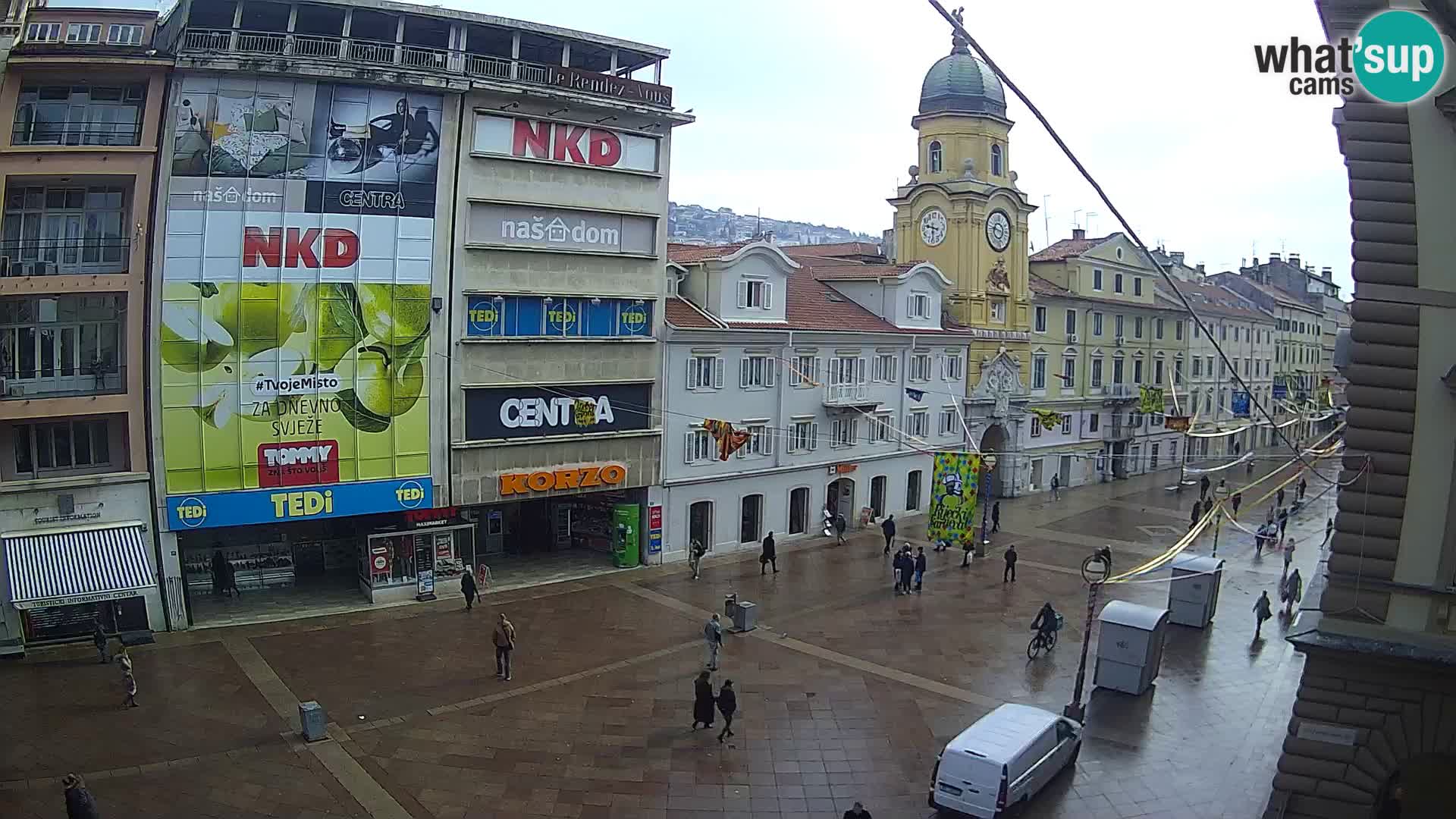 Rijeka – City Tower and Clock