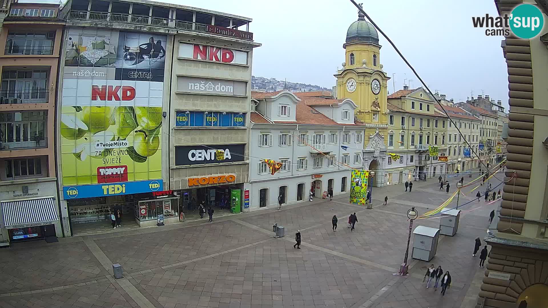 Rijeka – City Tower and Clock